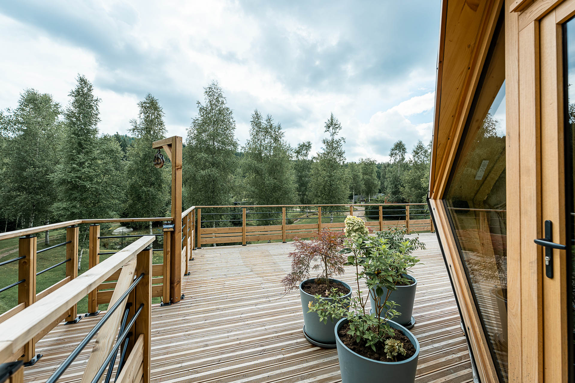 DÔME SWEET DÔME & Spa — Dôme avec spa à 7m en Vosges à Les Forges — détail architectural