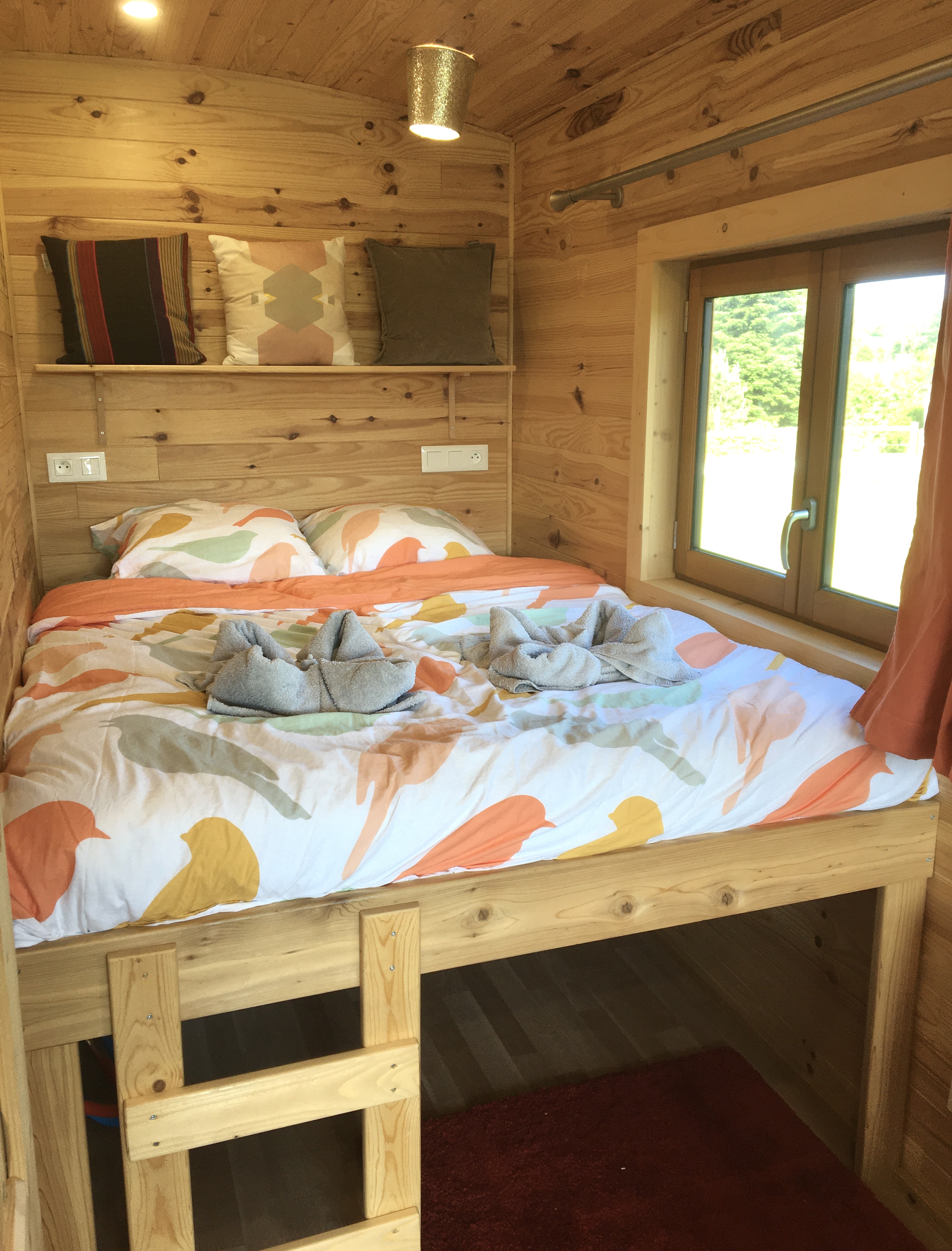 Pony House — Tiny House avec spa à Saint-Lô (Manche) à Saint-Lô — vue intérieure