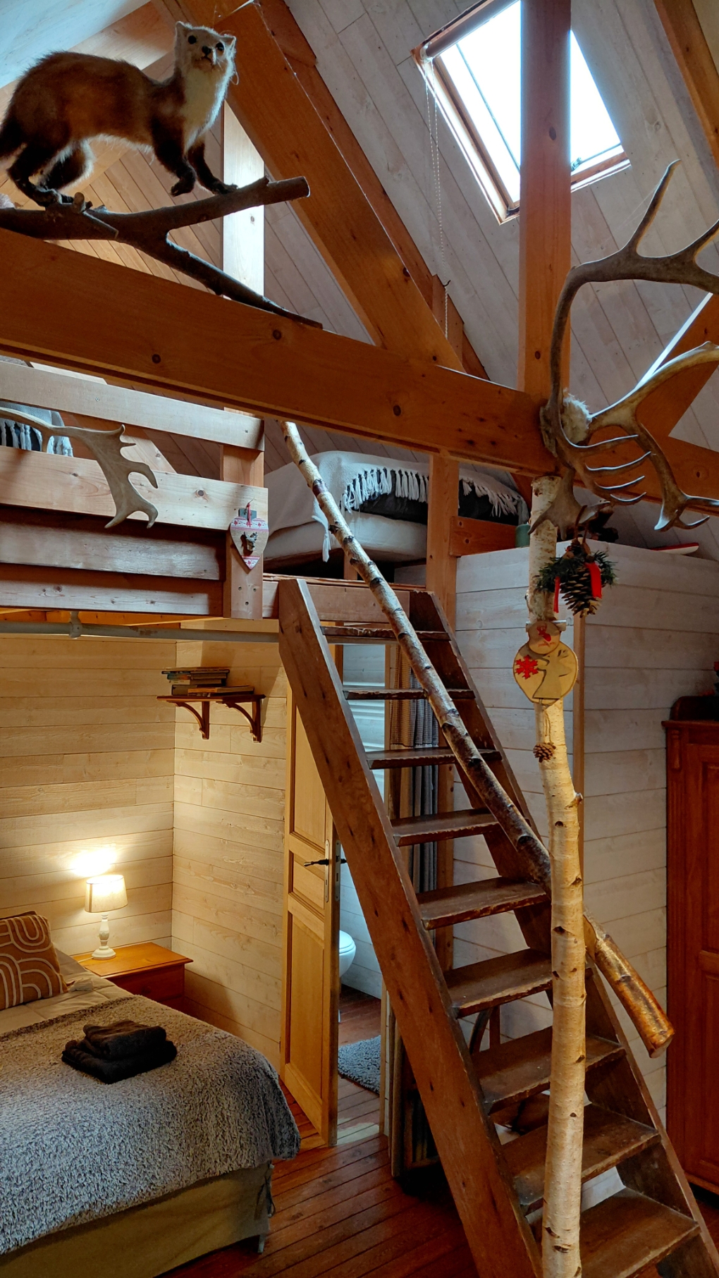 La cabane nordique — Séjour cocooning avec spa à Ille-et-Vilaine à Rennes — espace de vie