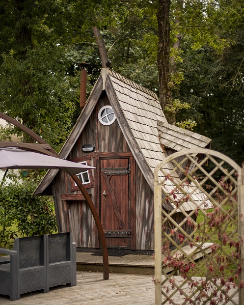 Les 3 Casabanes : une cabane immersive en Bretagne à Pont-Scorff — cuisine