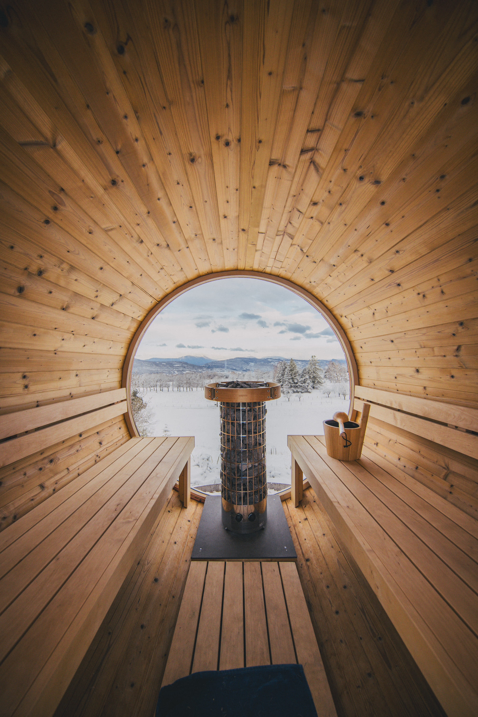 Suite d'Exception - Spa & Sauna — Hébergement de luxe à Savoie à Chambéry — vue depuis la terrasse