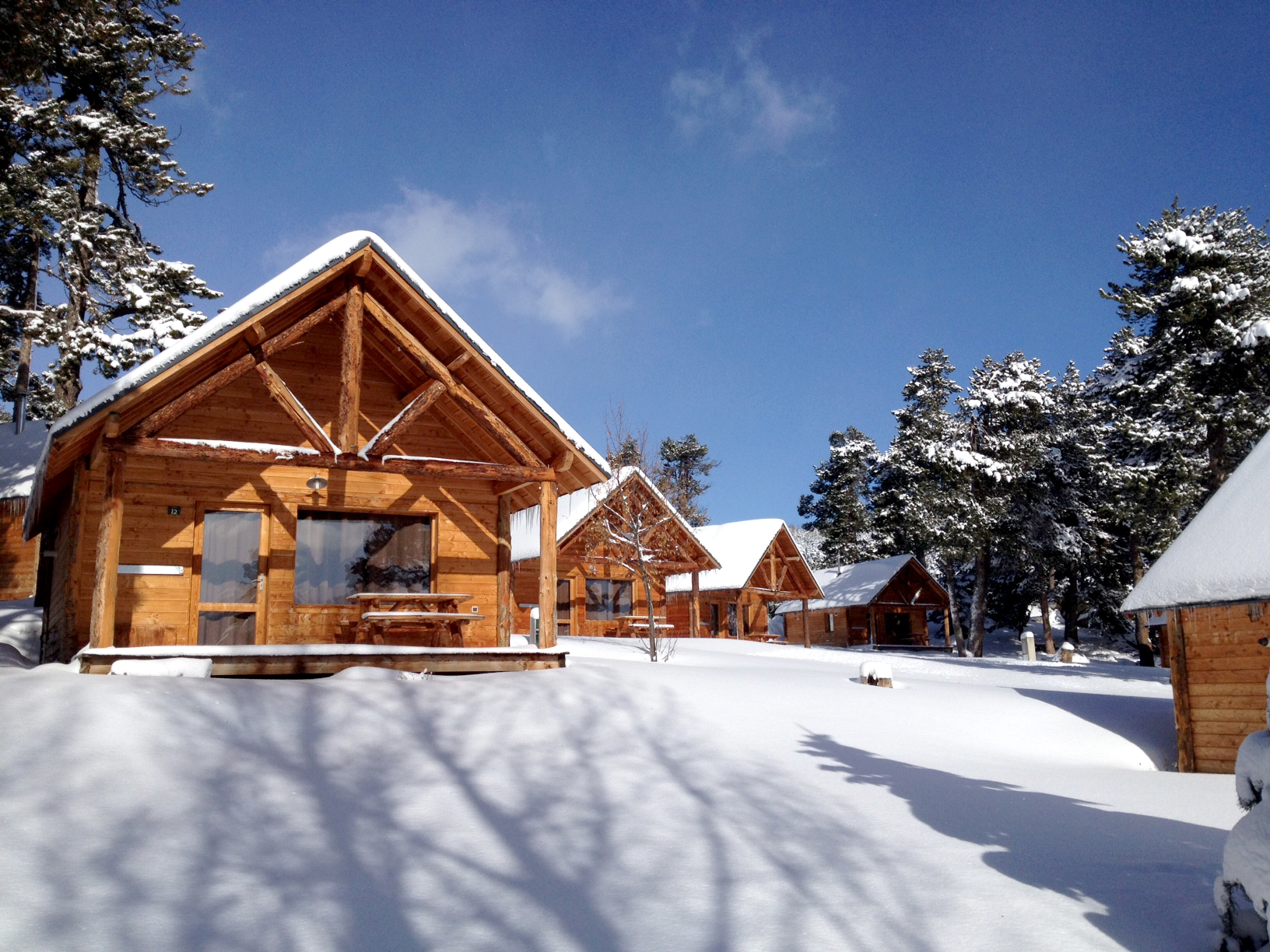 Cabane Font Romeu : une immersion au cœur des Pyrénées à Font-Romeu Odeillo — vue intérieure
