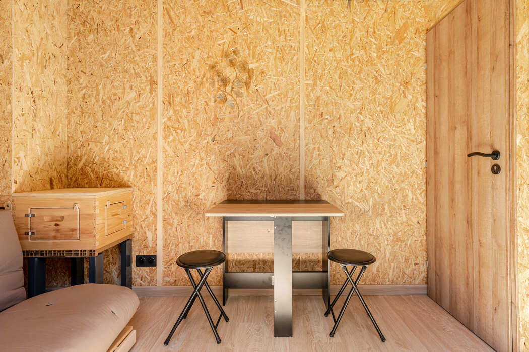 La Ruche — Tiny House avec spa à Vaucluse à Fontaine-de-Vaucluse — détail architectural