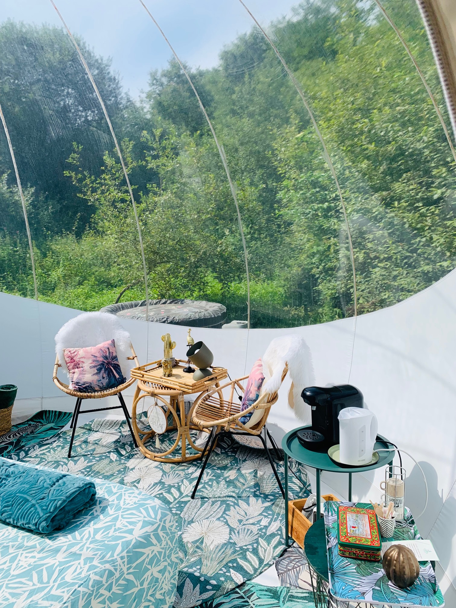 Évasion dans une bulle spa So'Green en Dordogne