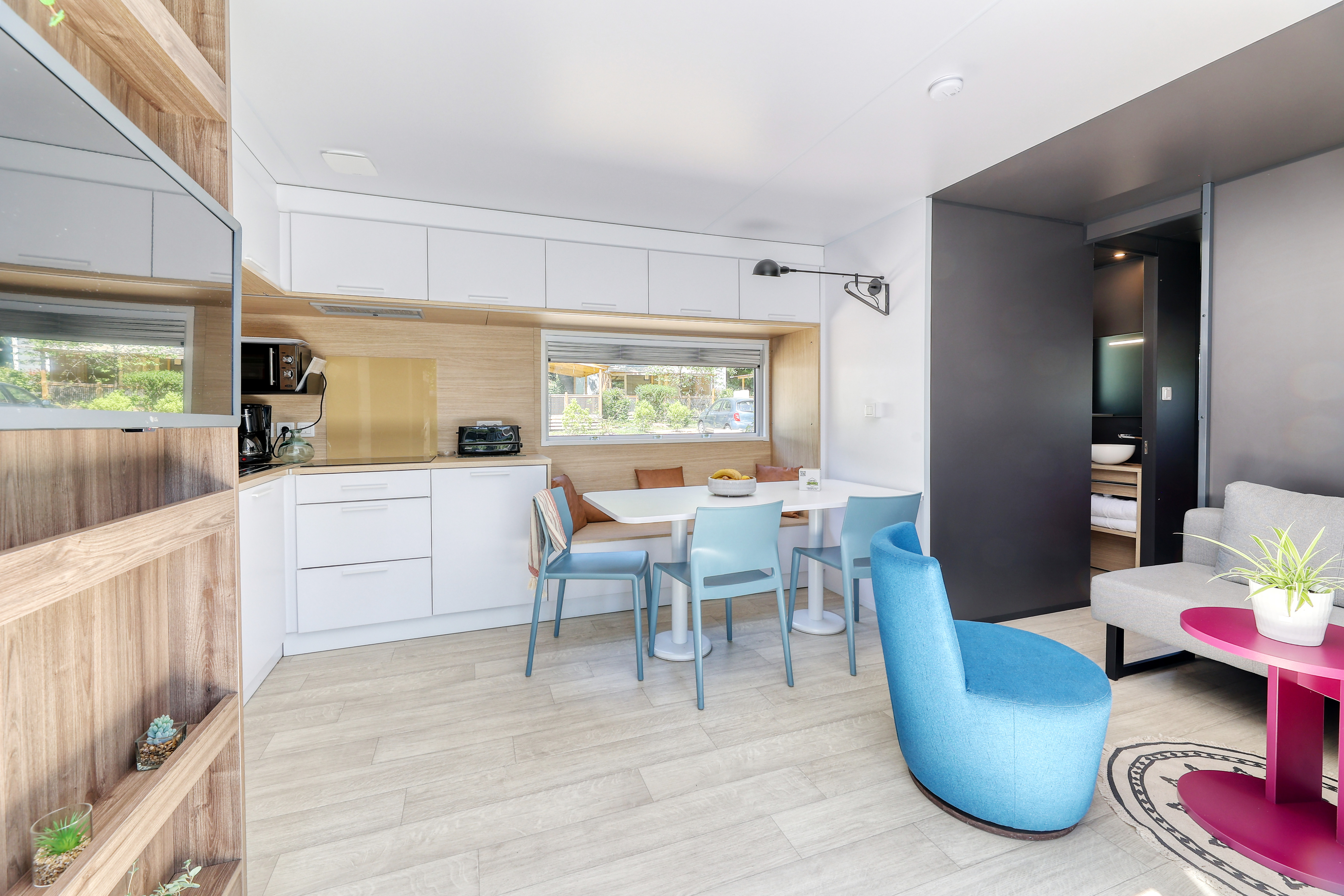 Cottage Carrousel Maxi — Cabane avec spa à Nantes (Loire-Atlantique) à Nantes — espace de vie