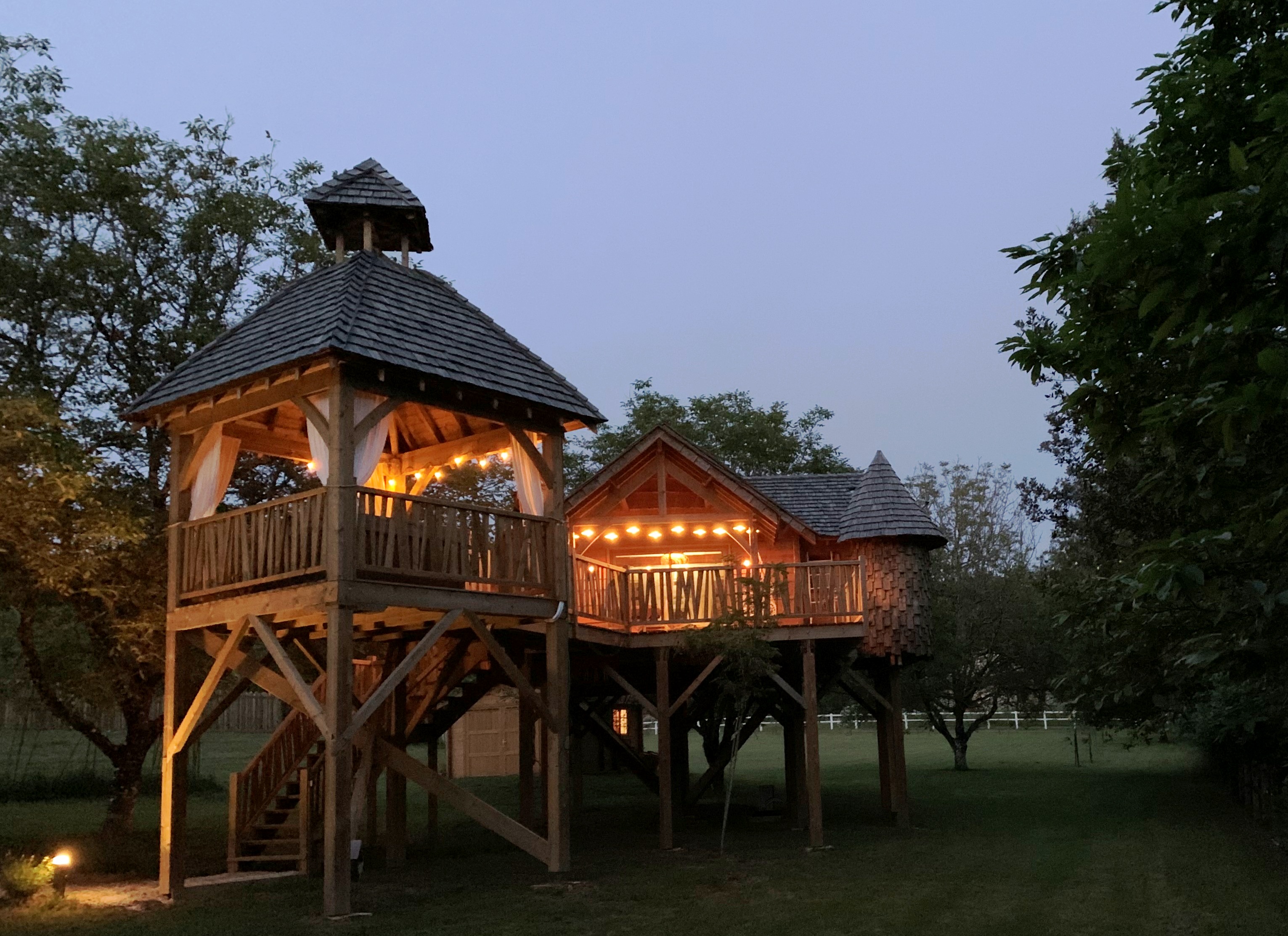 Cabane Spa Béquia : une expérience unique sur pilotis en Aquitaine — Cabane à Carsac-Aillac