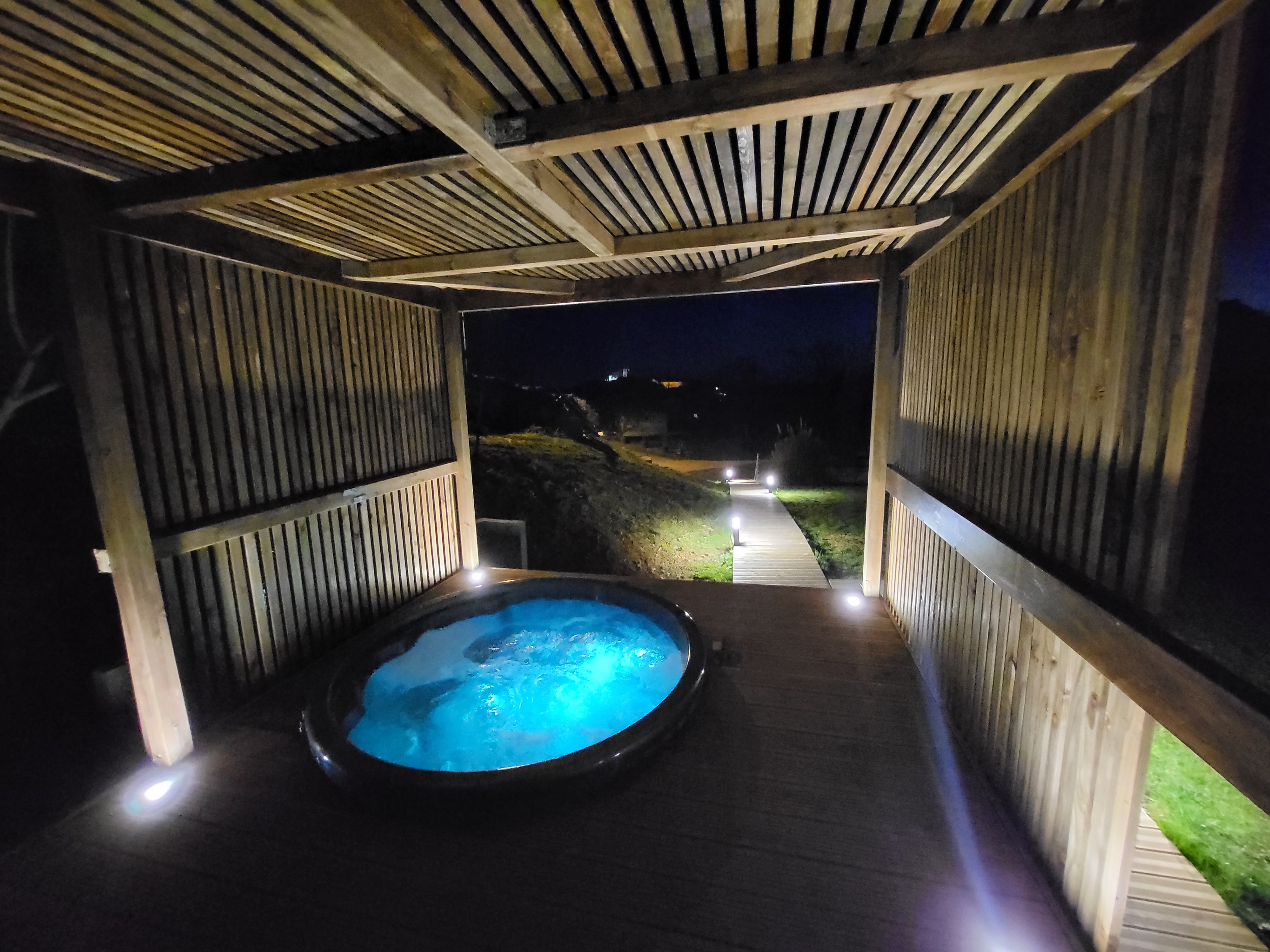 La Cabane des folies — Cabane avec spa à Montmédy à Montmédy — vue intérieure