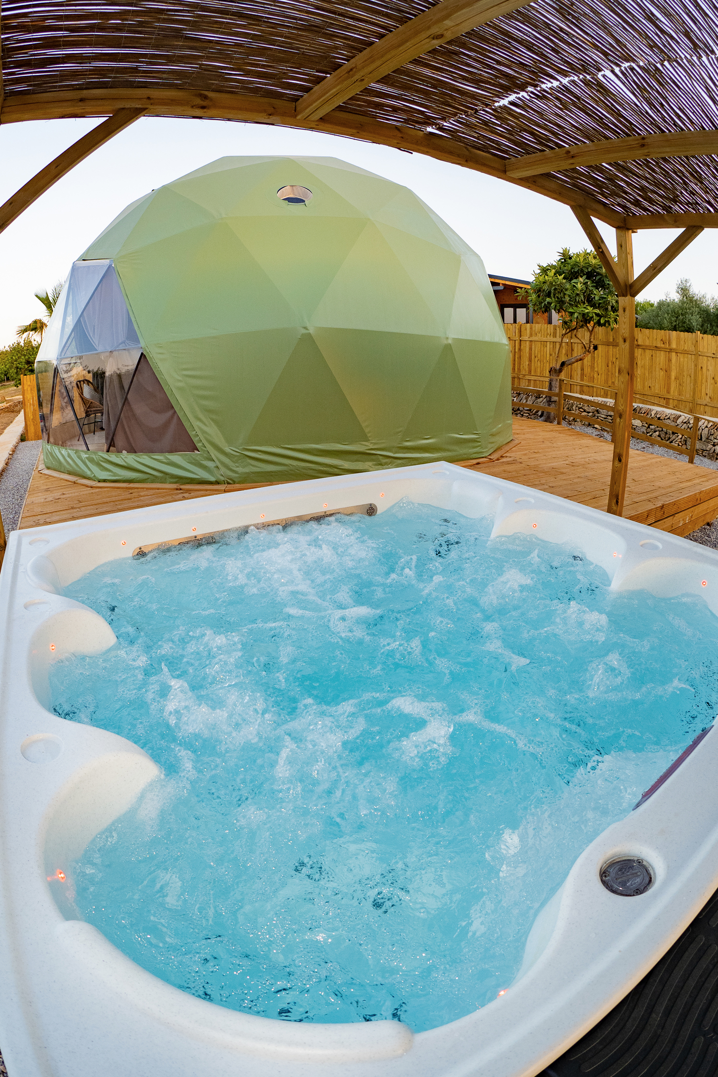 Domo & SPA — Dôme avec spa à Valencia (Castellon) à Valencia — vue intérieure