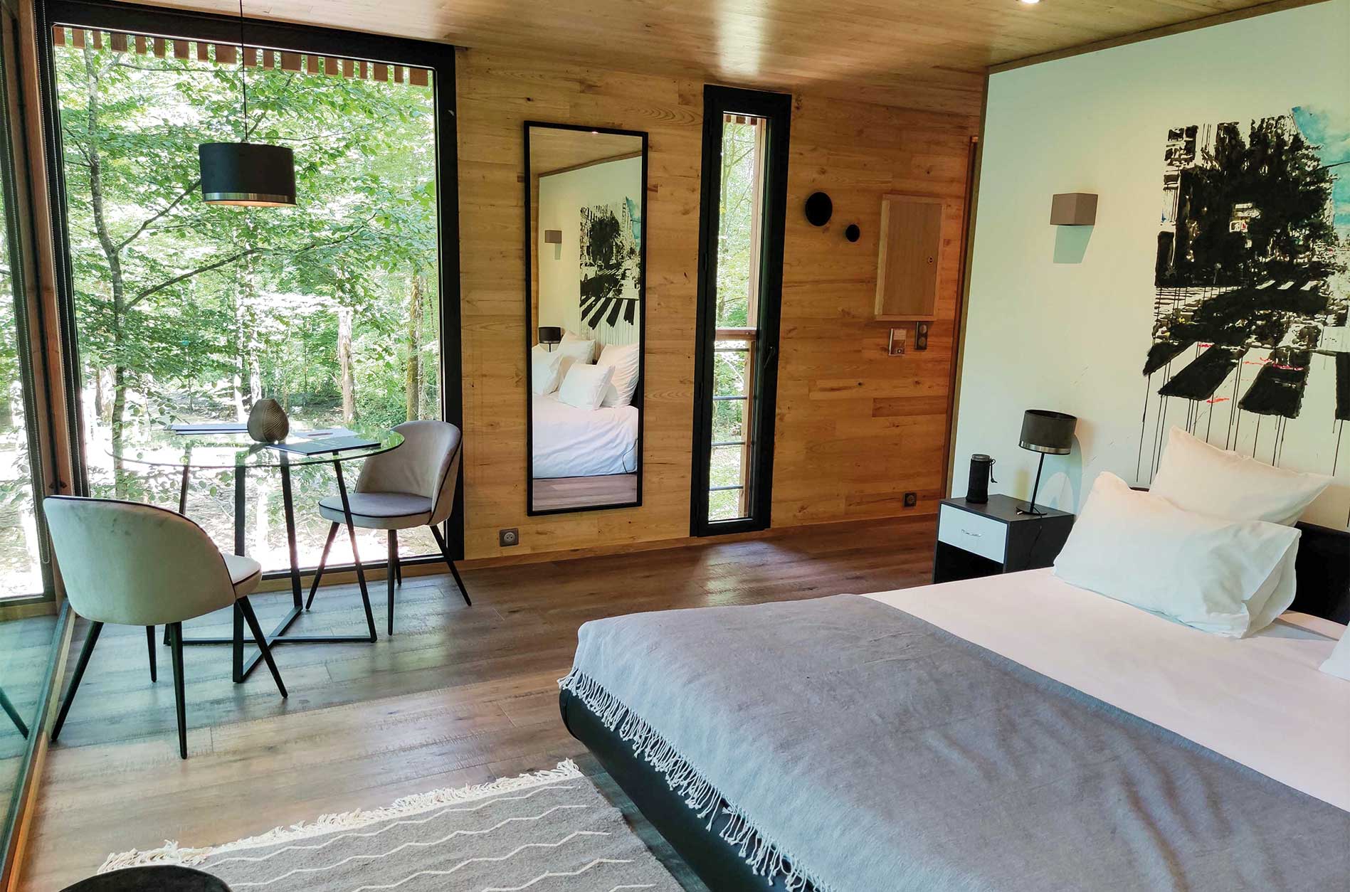 Suite Arty + « Le Paradis » — Cabane sur pilotis avec spa à Indre-et-Loire