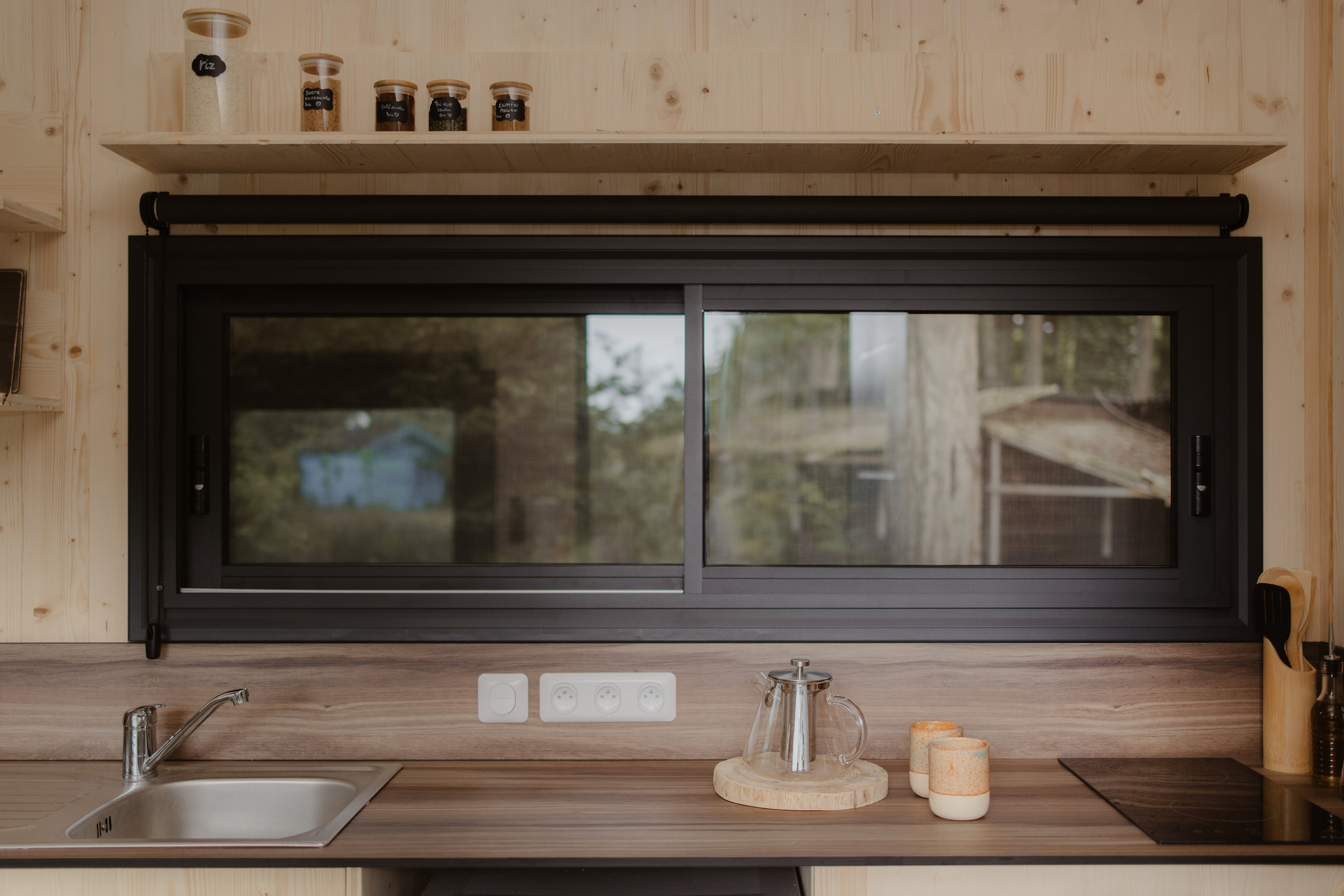 Bételgeuse — Tiny House avec spa à Châteauroux (Loiret) à Châteauroux — cuisine