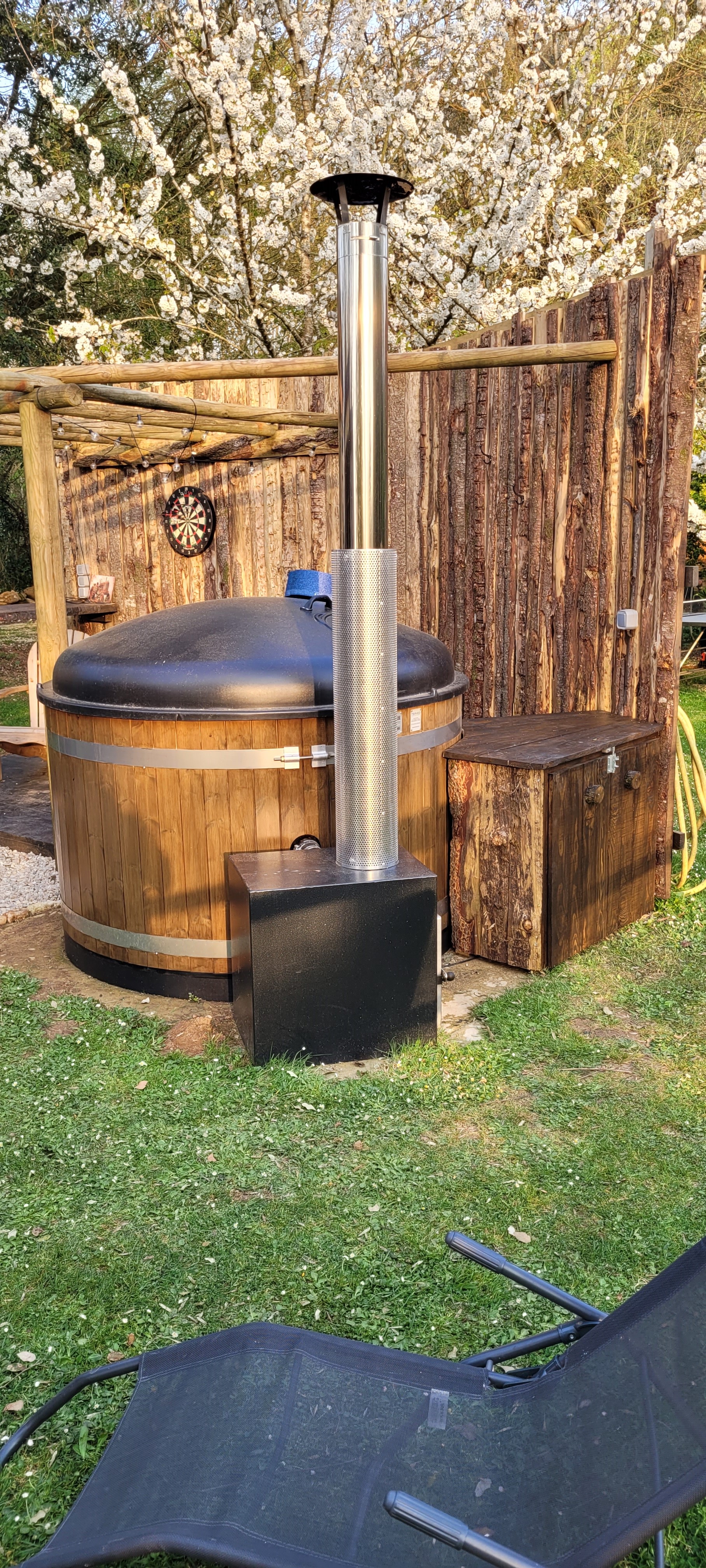 O'Logis de Grisette — Cabane avec Spa à Charente-Maritime à Pessines — cuisine
