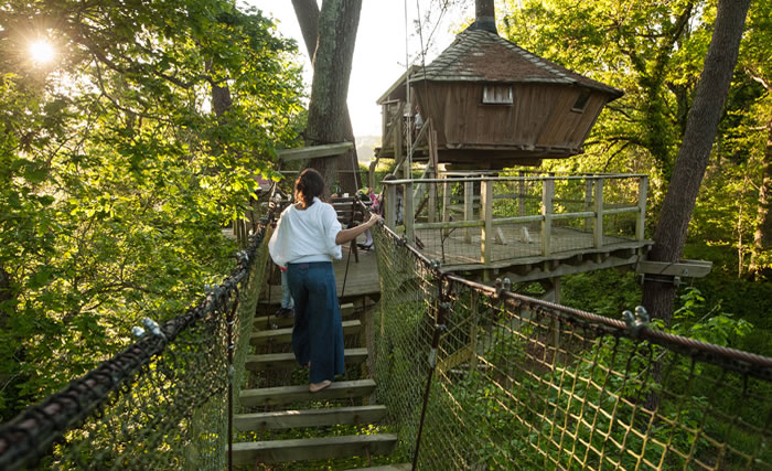 La cabane perchée Baman : une évasion dans les arbres en Bretagne
