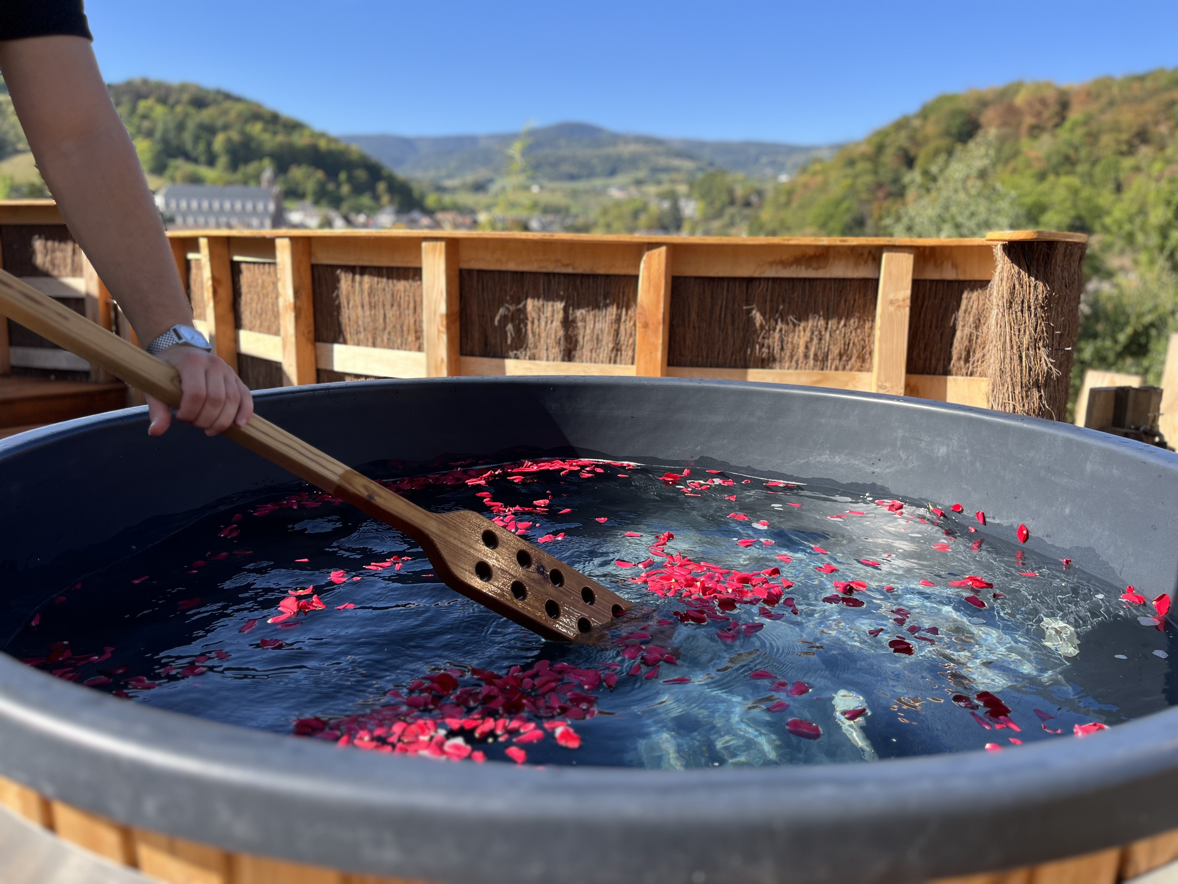 La Maison Orion - Une cabane avec bain nordique en Alsace à Orbey — espace de vie