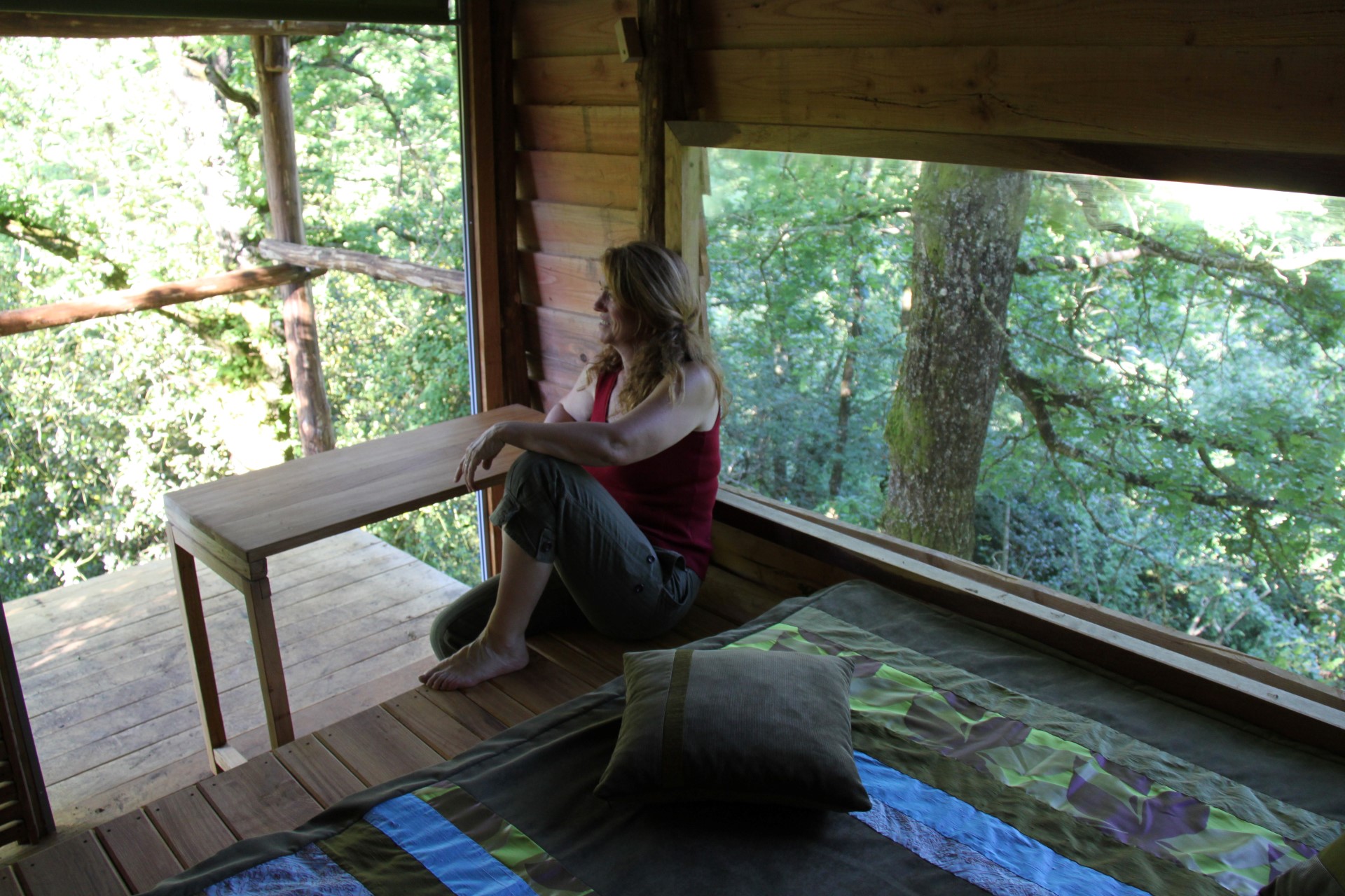 Chambre Nid 3 : une cabane immersive en pleine nature à Les Epesses — espace de vie