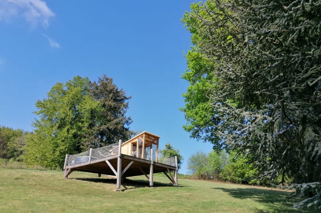 Cabane étoilée et son Spa — Nuit sous les étoiles à Isère