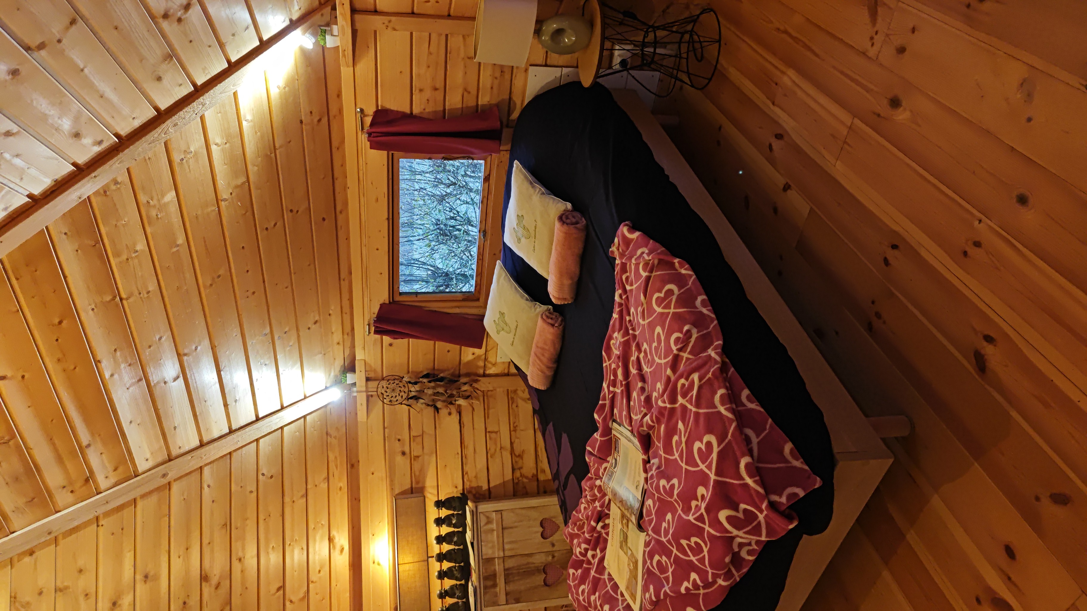 Hygge Scandinave : une cabane avec spa privatif à Aizenay à Aizenay — vue intérieure