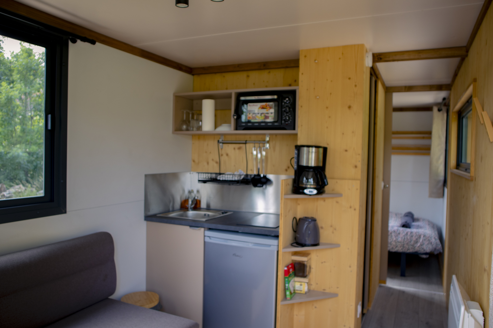 La roulotte d'Argentalet — Escapade romantique avec spa en Côte-d'Or à Moloy — détail architectural