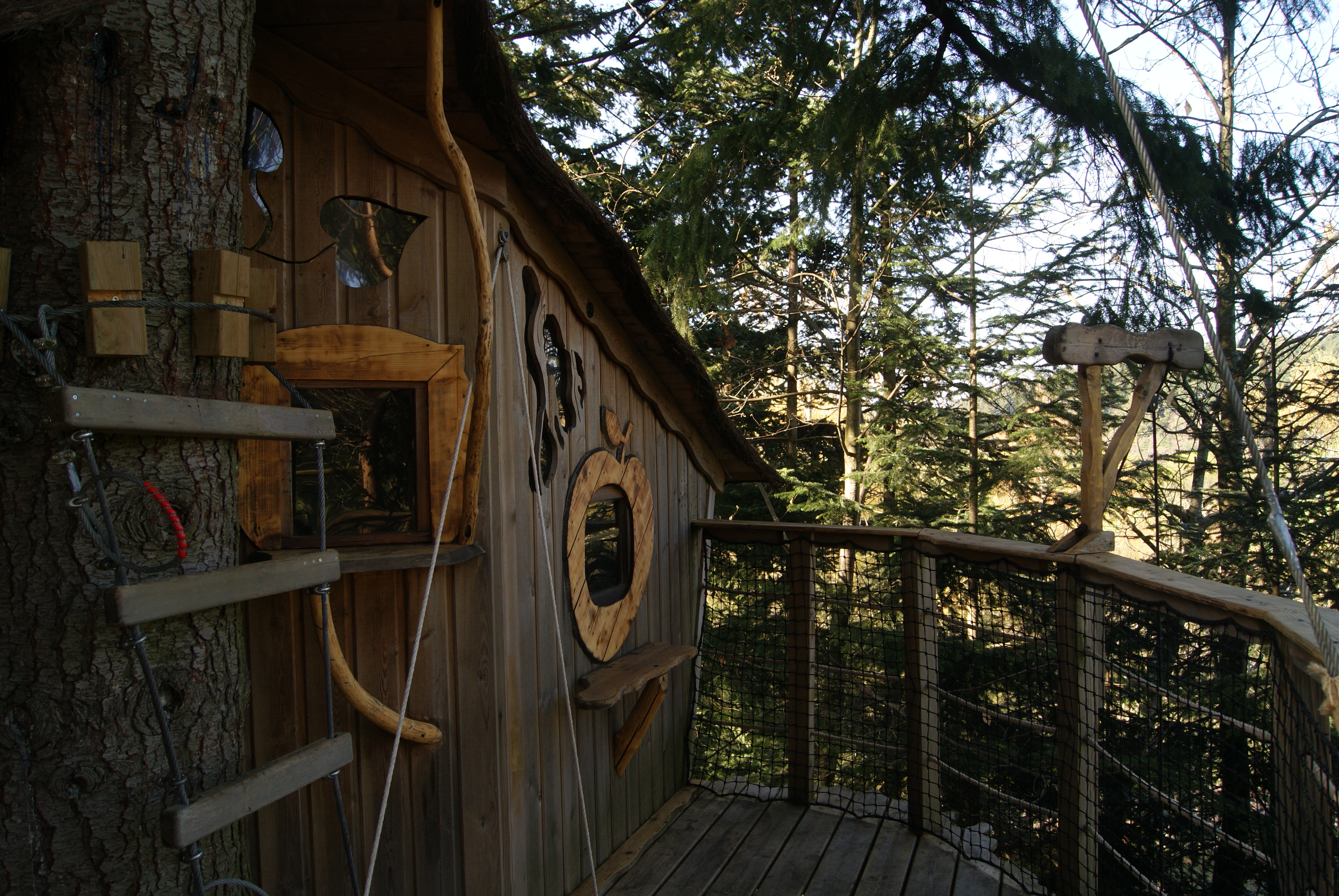 Cabane Renard : une expérience suspendue dans les arbres