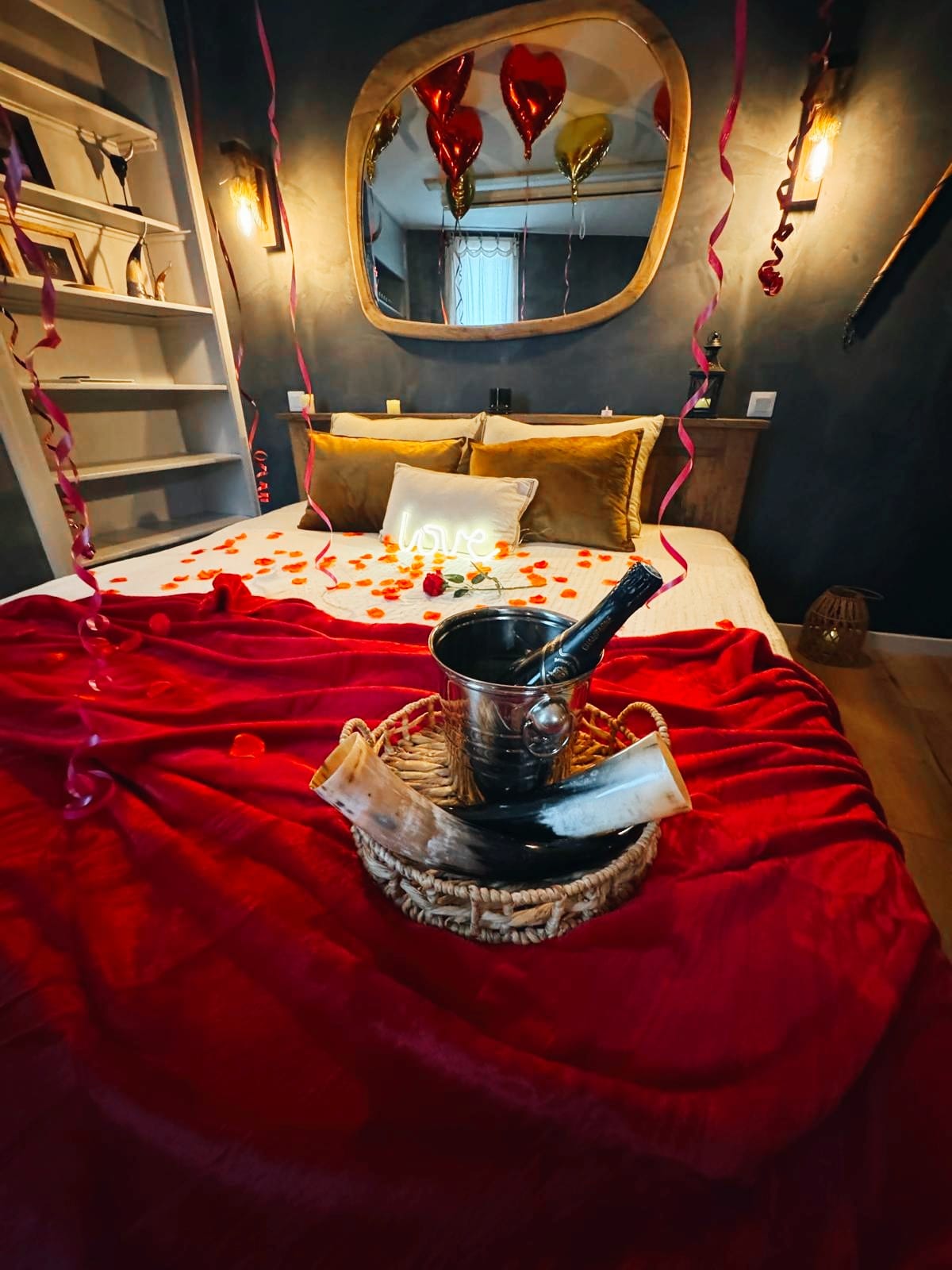 Évasion Scandinave Romantique — Maison insolite avec Spa XXL à Amiens à Amiens — espace de vie
