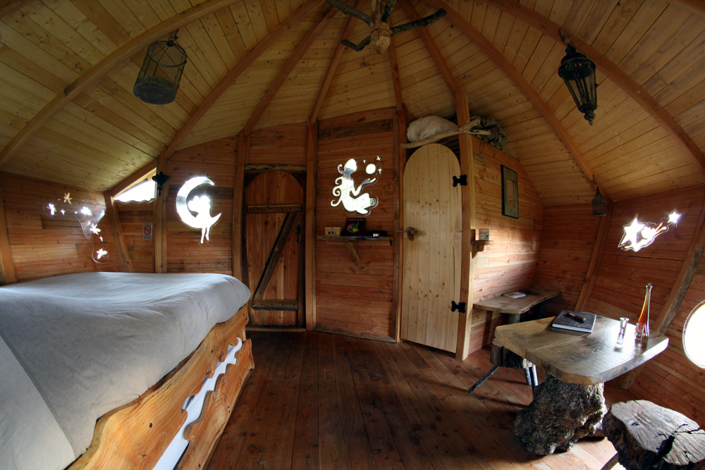 Cabane des Lucioles — Nuit perchée avec spa à Ille-et-Vilaine à Betton — environnement naturel