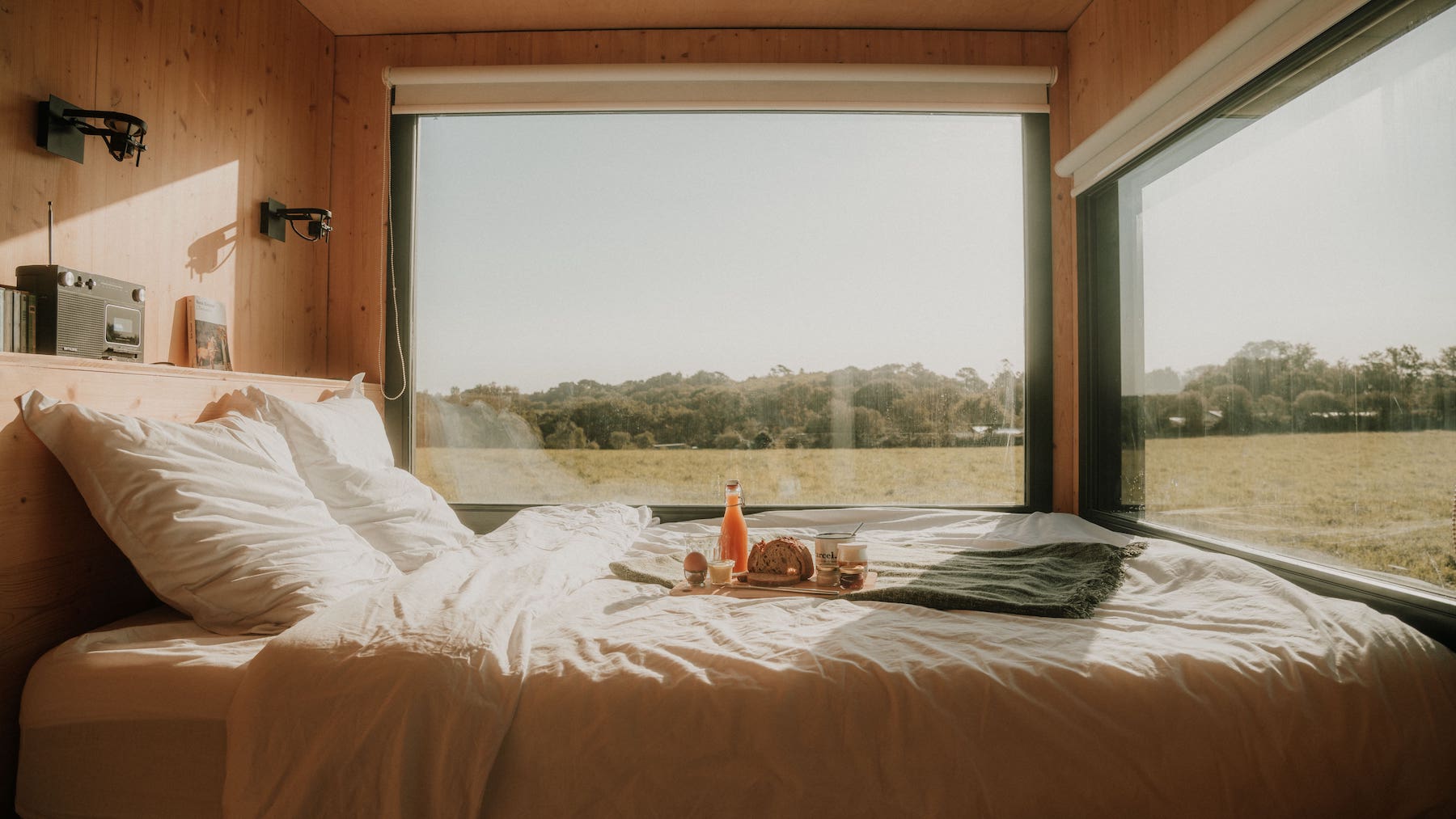 Séjournez dans une tiny house moderne au cœur de la campagne bretonne à Pont-L'abbé — environnement naturel