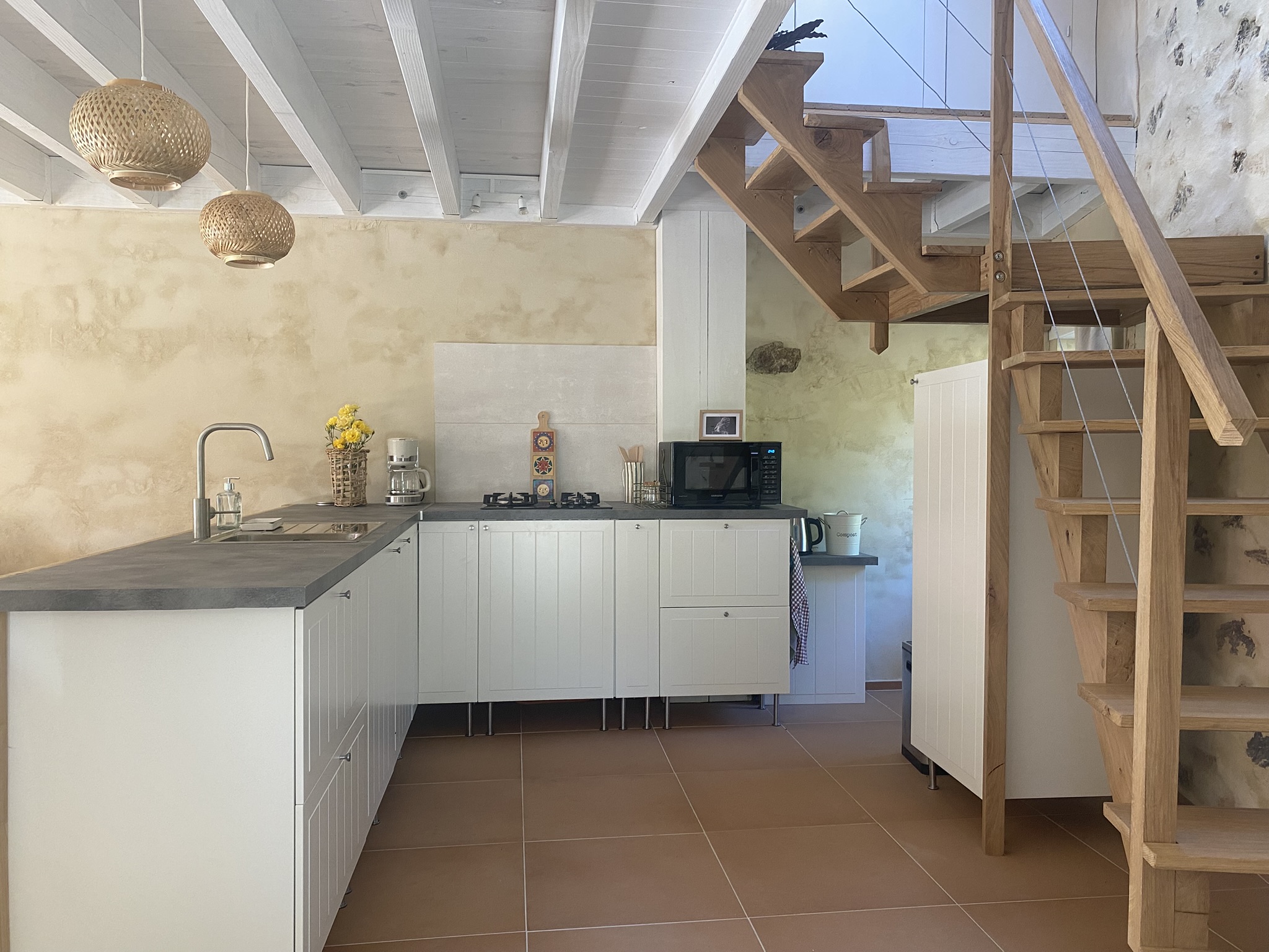 Gîte de la chevêche : une immersion en Limousin à Champnétery — salle de bain