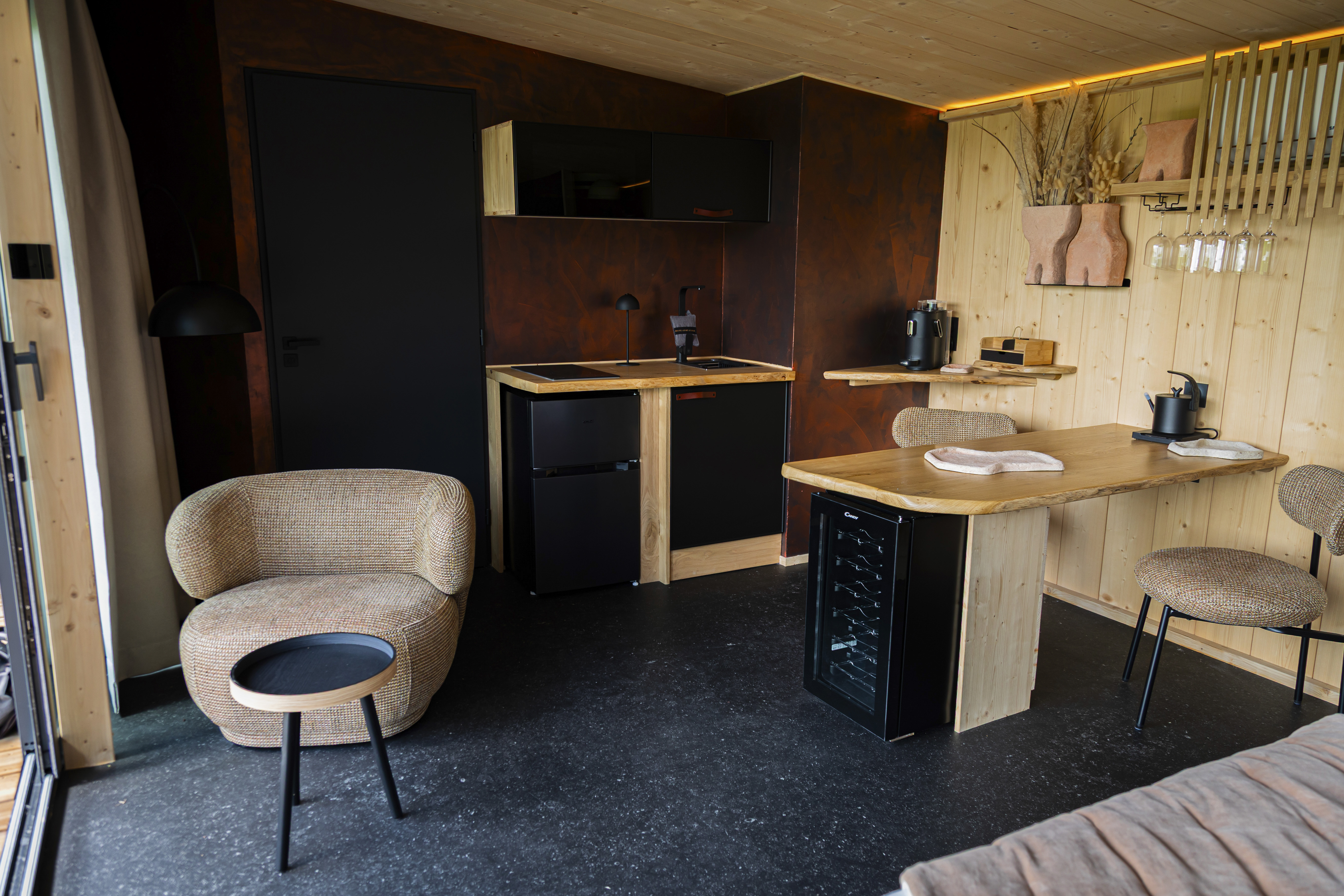 Pépites Lodges et Spas Lodge 1 Pétillant — Ecolodge avec spa à Montluçon à Montluçon — salle de bain