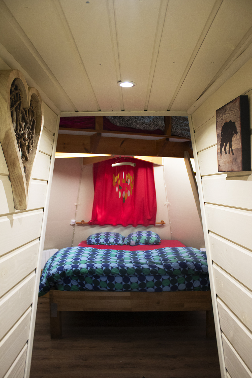 Tipi de l'Ours — Séjour insolite avec spa à Seine-et-Marne à Noisy-Sur-École — chambre