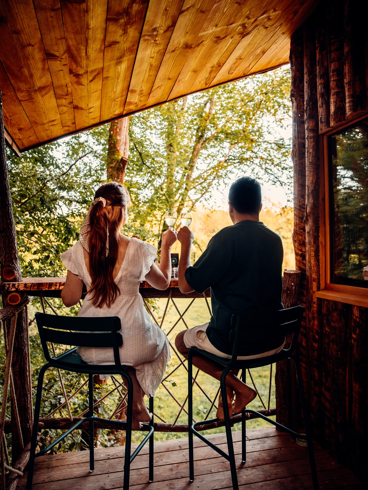 Cabane Spa Haut Perchoir : une expérience unique en Picardie à St-Léger-Aux-Bois — environnement naturel