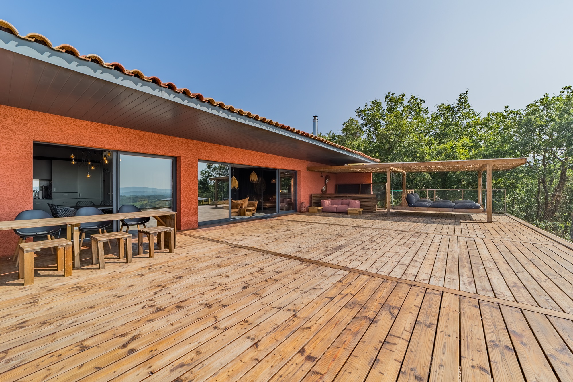 Villa LÂO — Maison insolite avec spa à Hérault à Montpellier — chambre