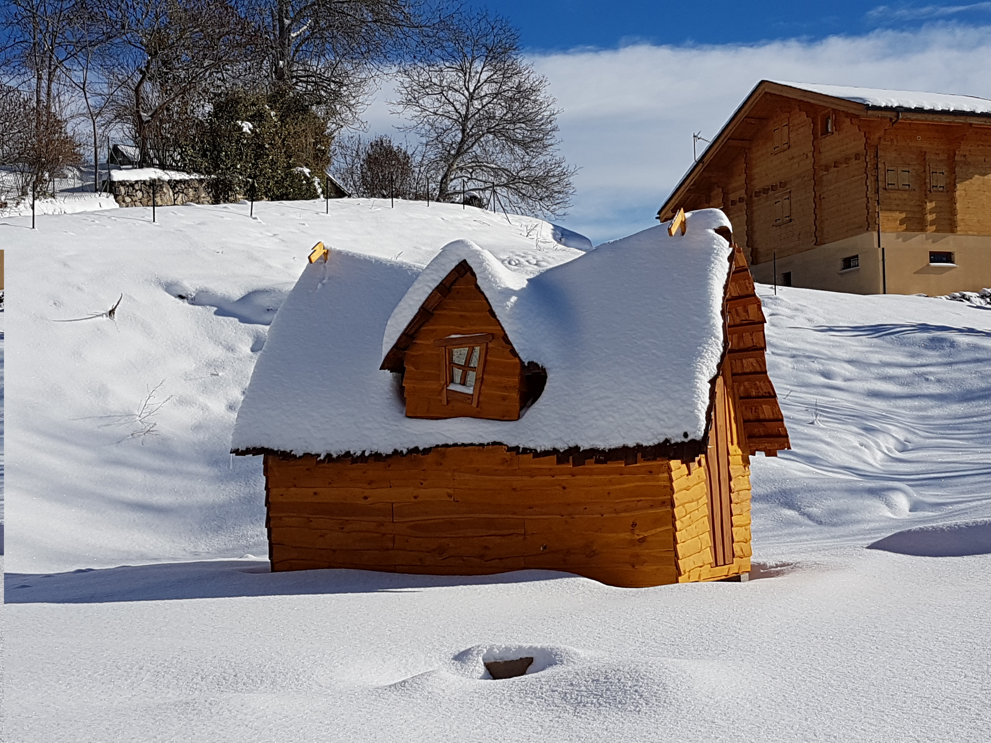 Cabane Les Encantadas : une évasion en pleine nature à Ignaux — cuisine