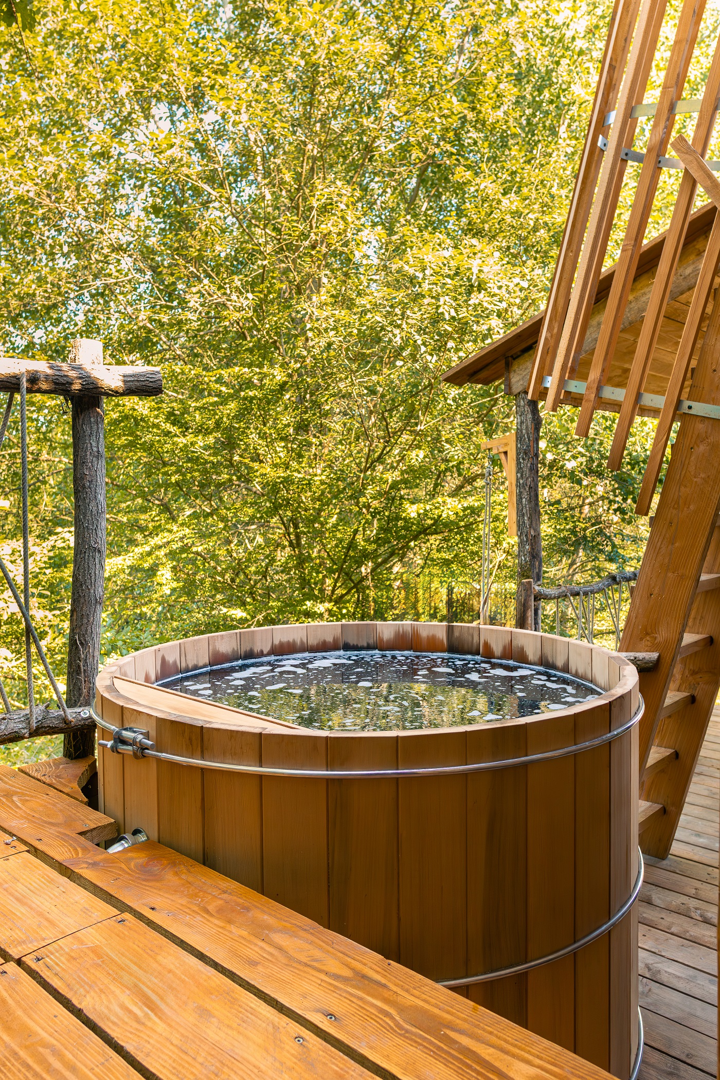 Cabane Spa Terre-et-Ciel : une évasion en Picardie à St-Léger-Aux-Bois — chambre