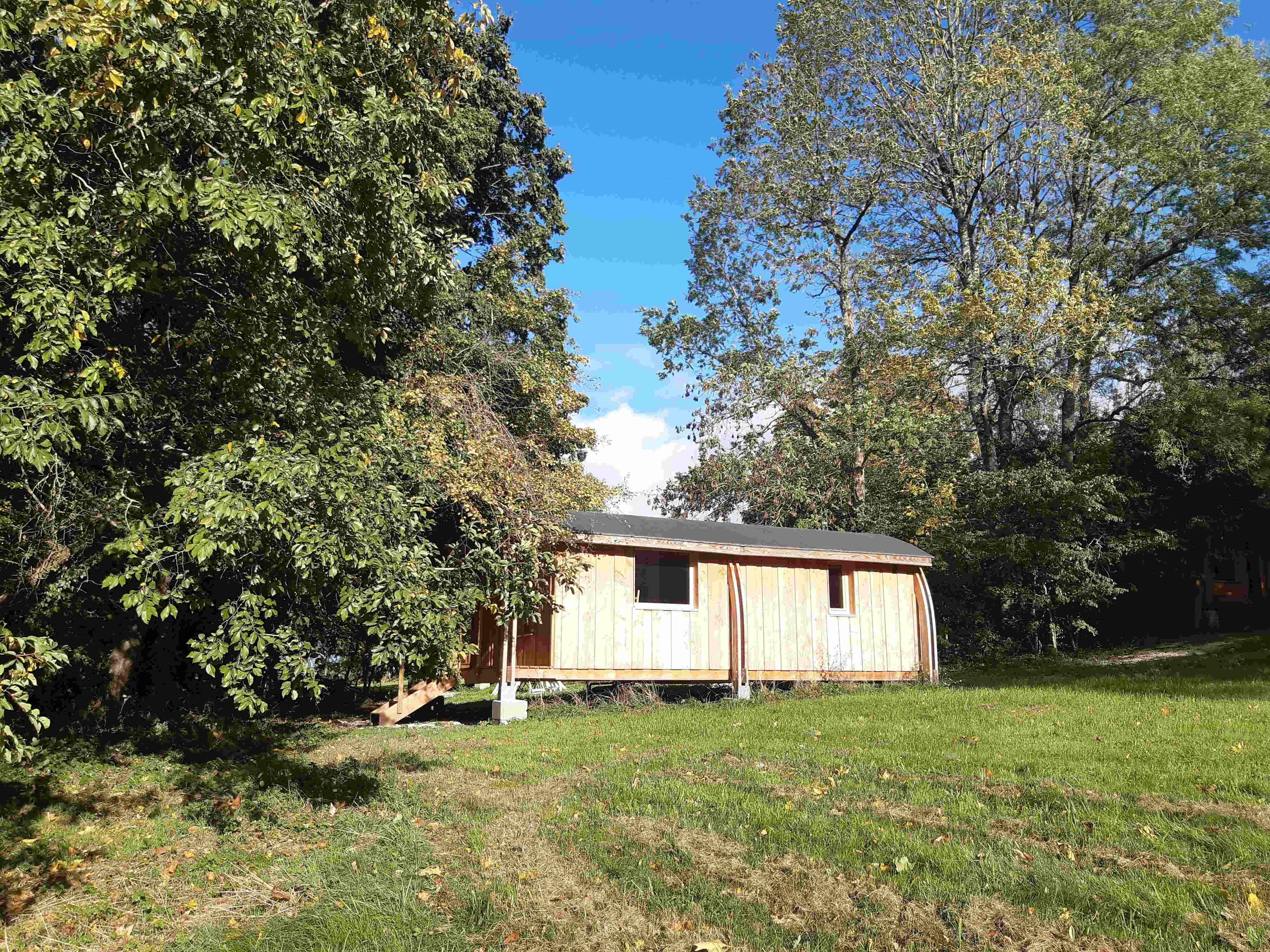 La cabane de la hulotte — Cabane avec spa au Château de Charnizay