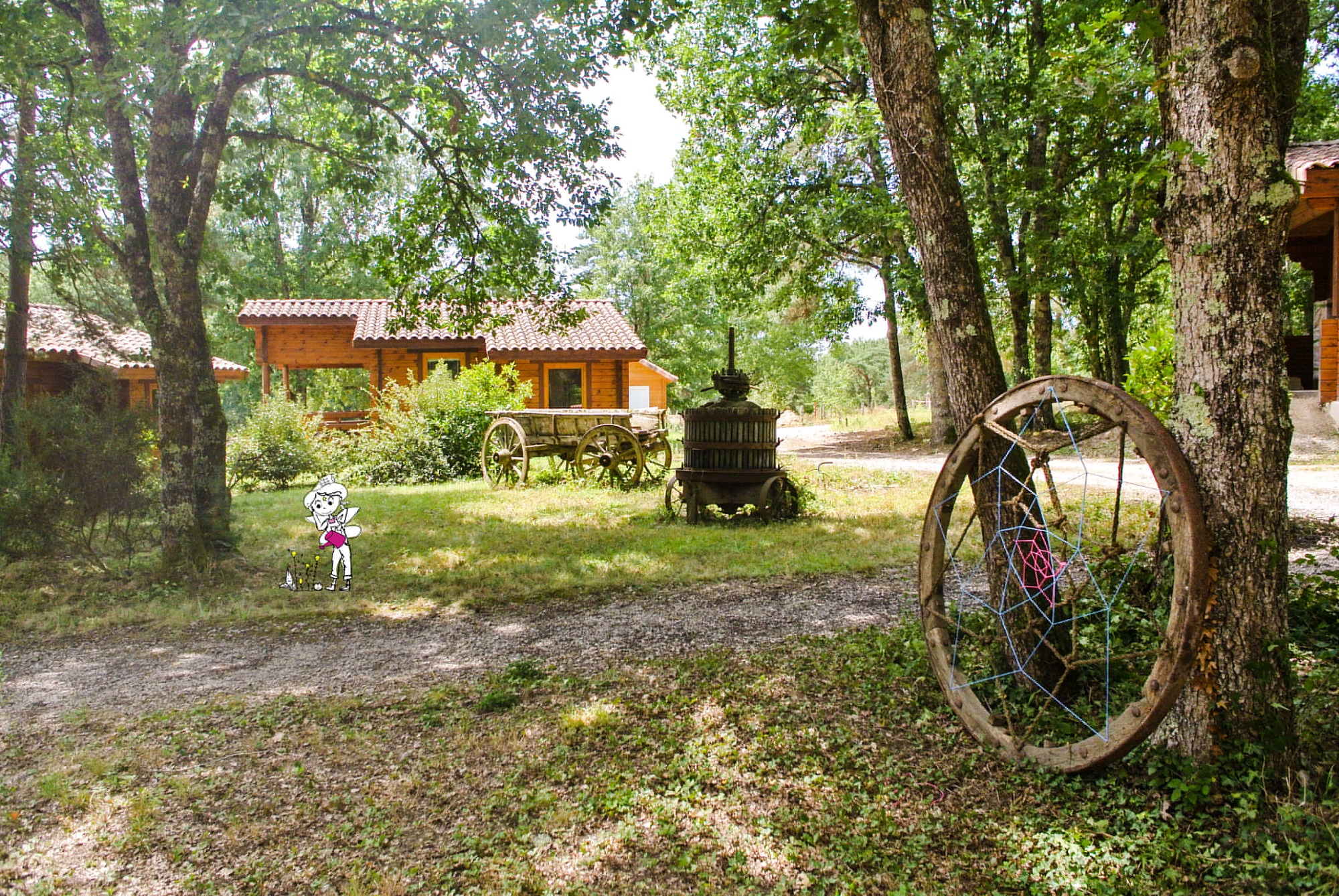 Le Chalet Lumineux — Chalet avec spa à Tarn à Albi — environnement naturel