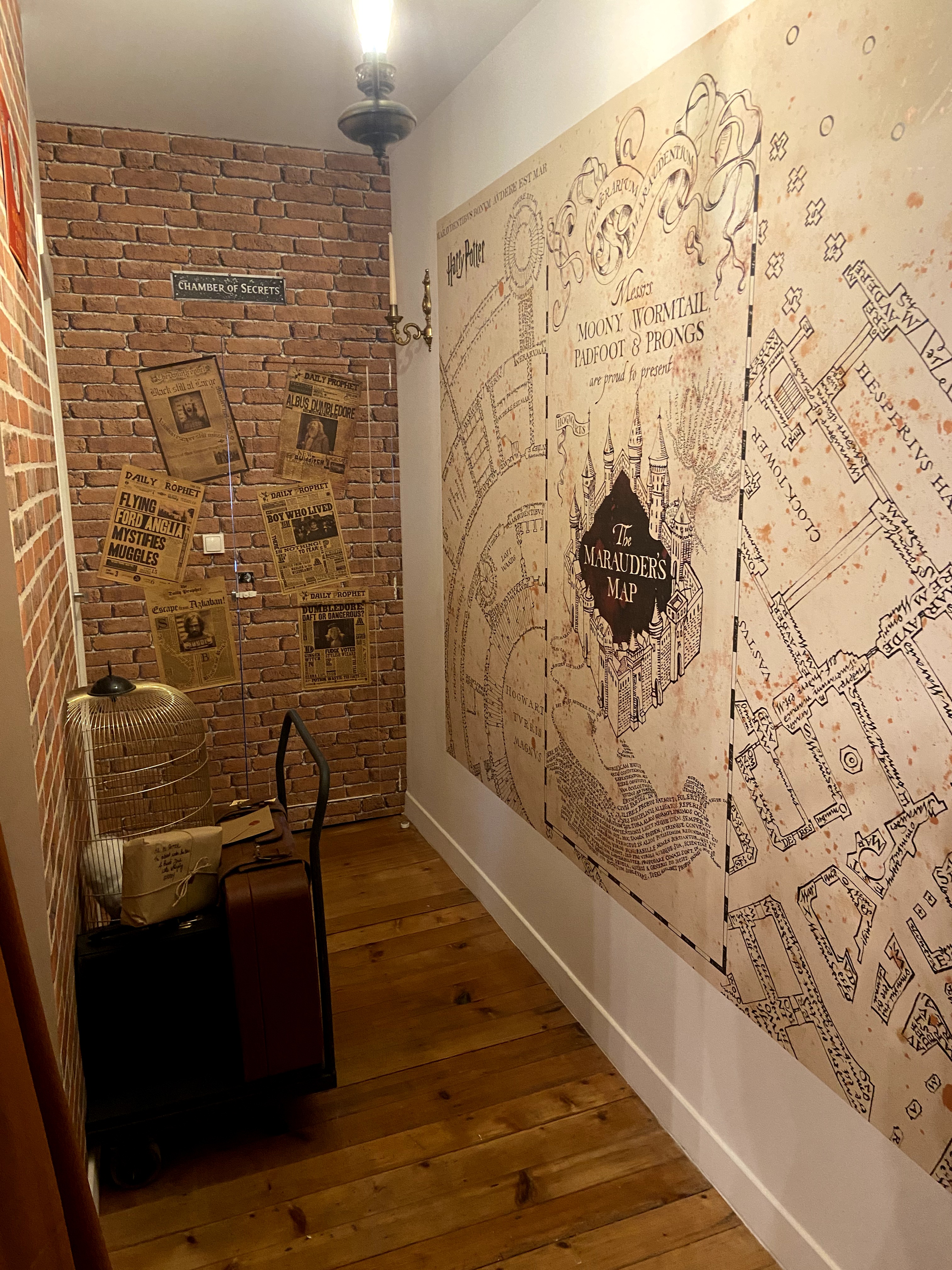 Le Refuge des Mans-raudeurs — Chambre à thème magique à Sarthe