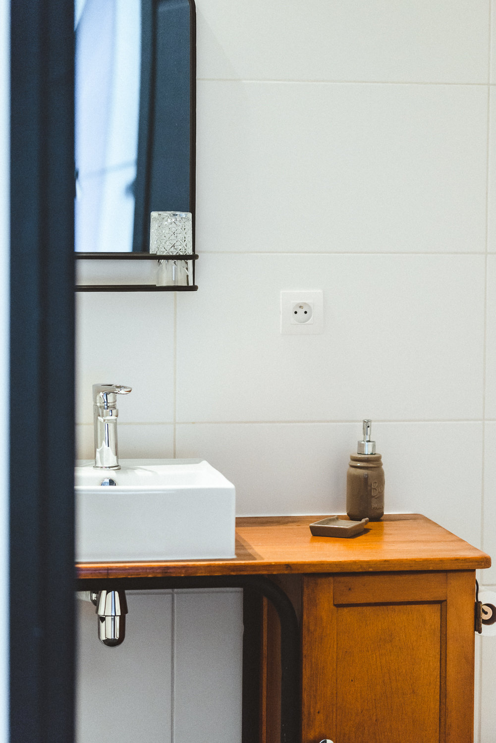 Un studio atypique en Alsace pour une escapade inoubliable à Rorschwihr — salle de bain