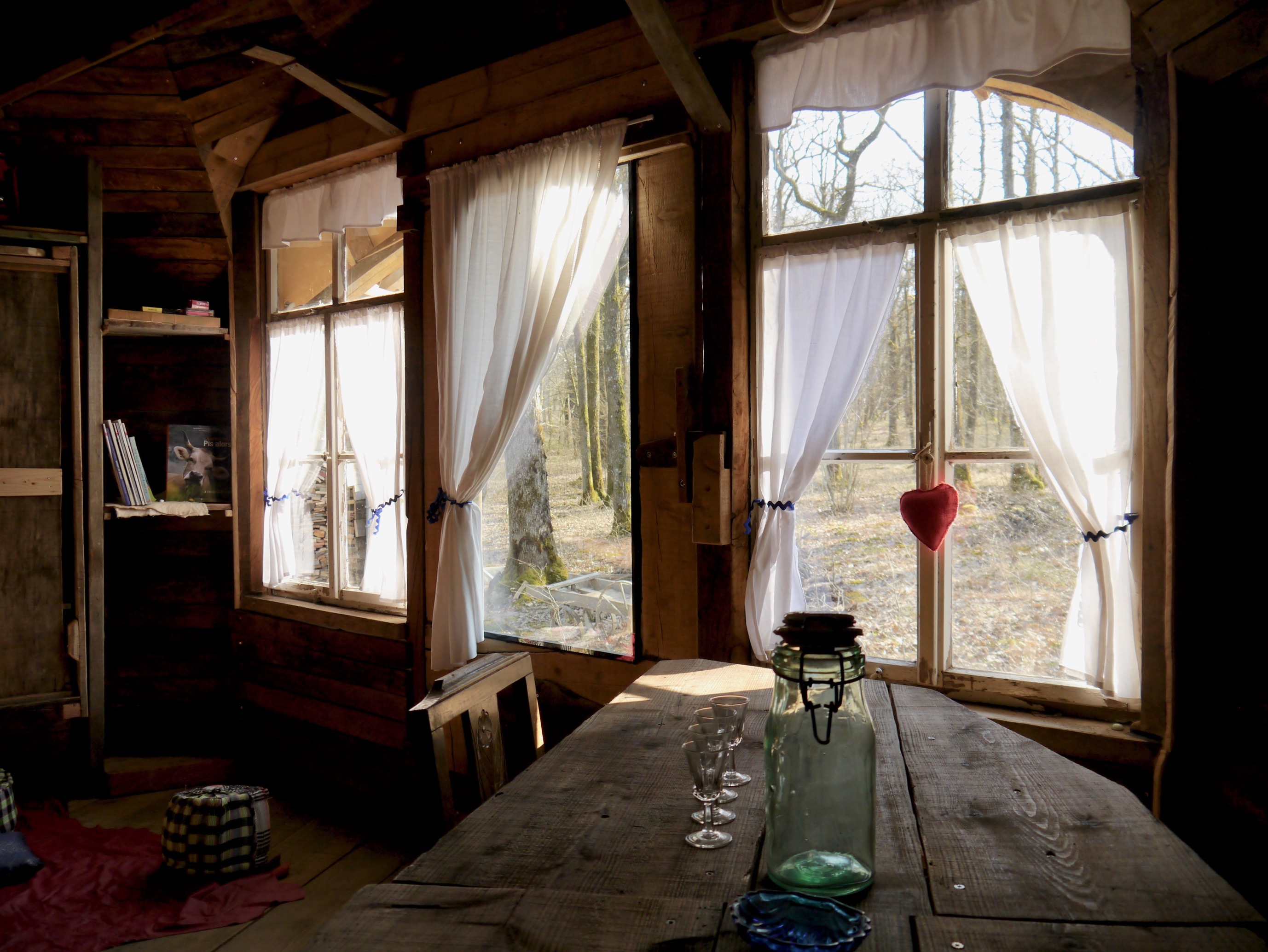 La Cabane d'Agrid : une expérience unique en pleine nature à Vittel — salle de bain