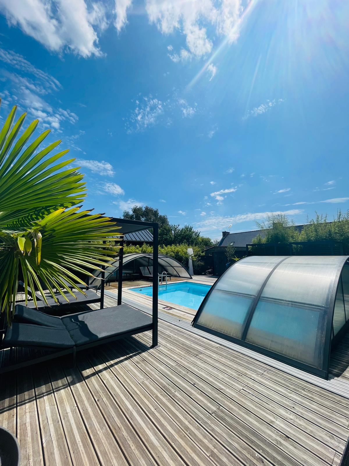 Le Cottage avec spa PRIVATIF n°4 — Chalet avec jacuzzi à Côtes-d'Armor à Ploufragan — environnement naturel