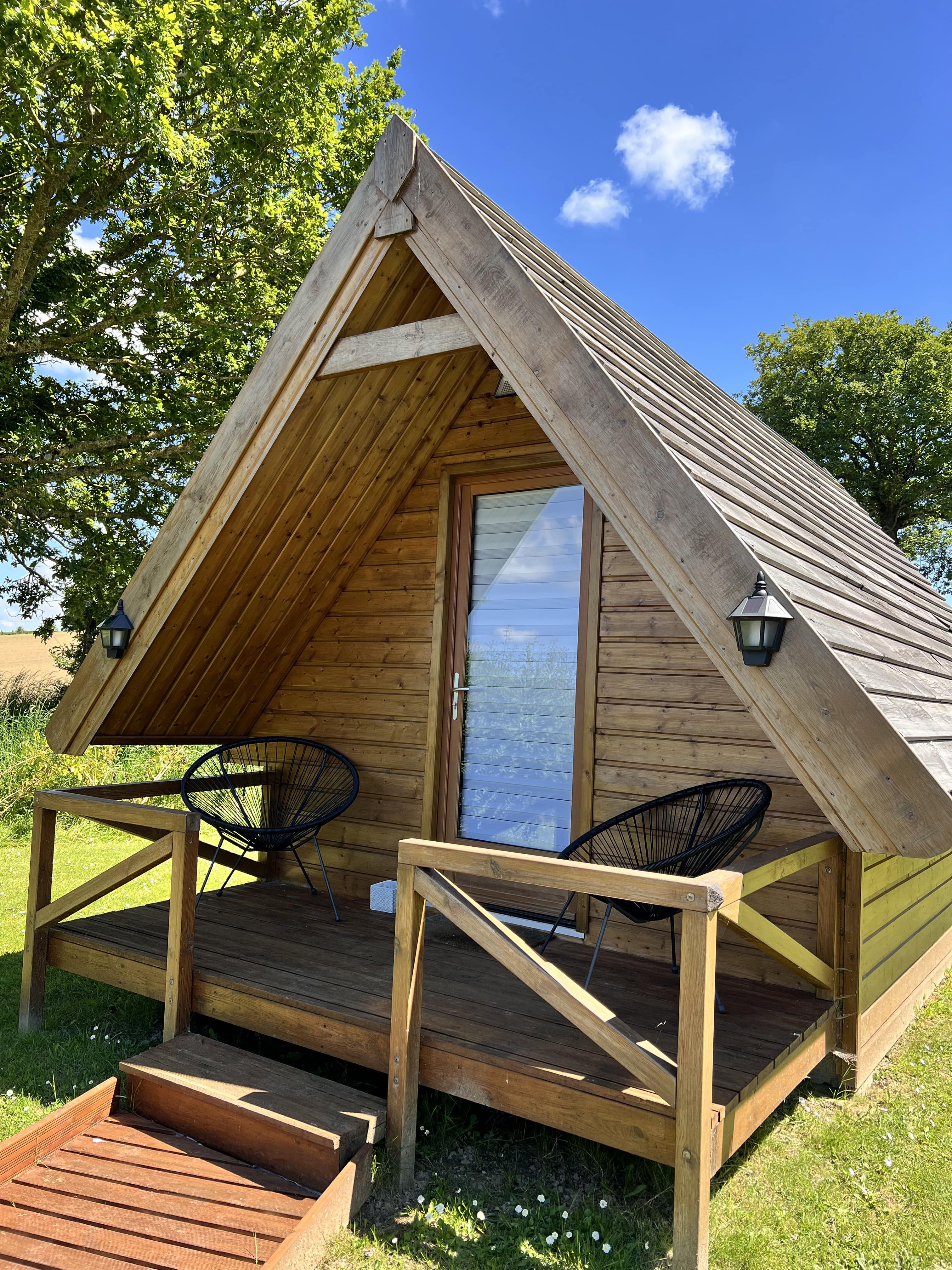 Cabane Tinell — Évasion écoresponsable avec spa à Côtes-d'Armor à Saint-Brieuc — vue intérieure