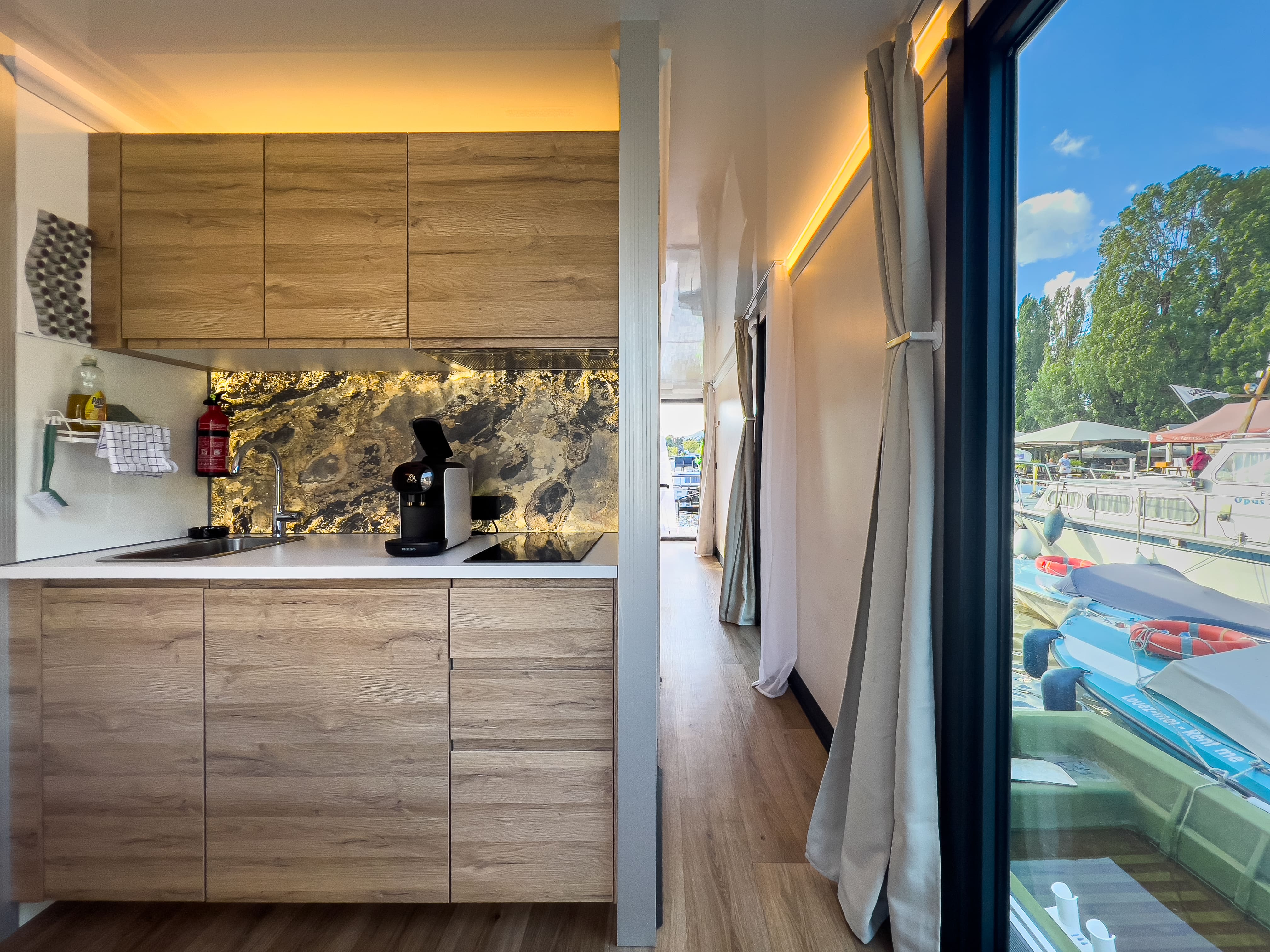 Évasion en Suite flottante Supérieure avec Balnéo en Alsace à Saverne — détail architectural