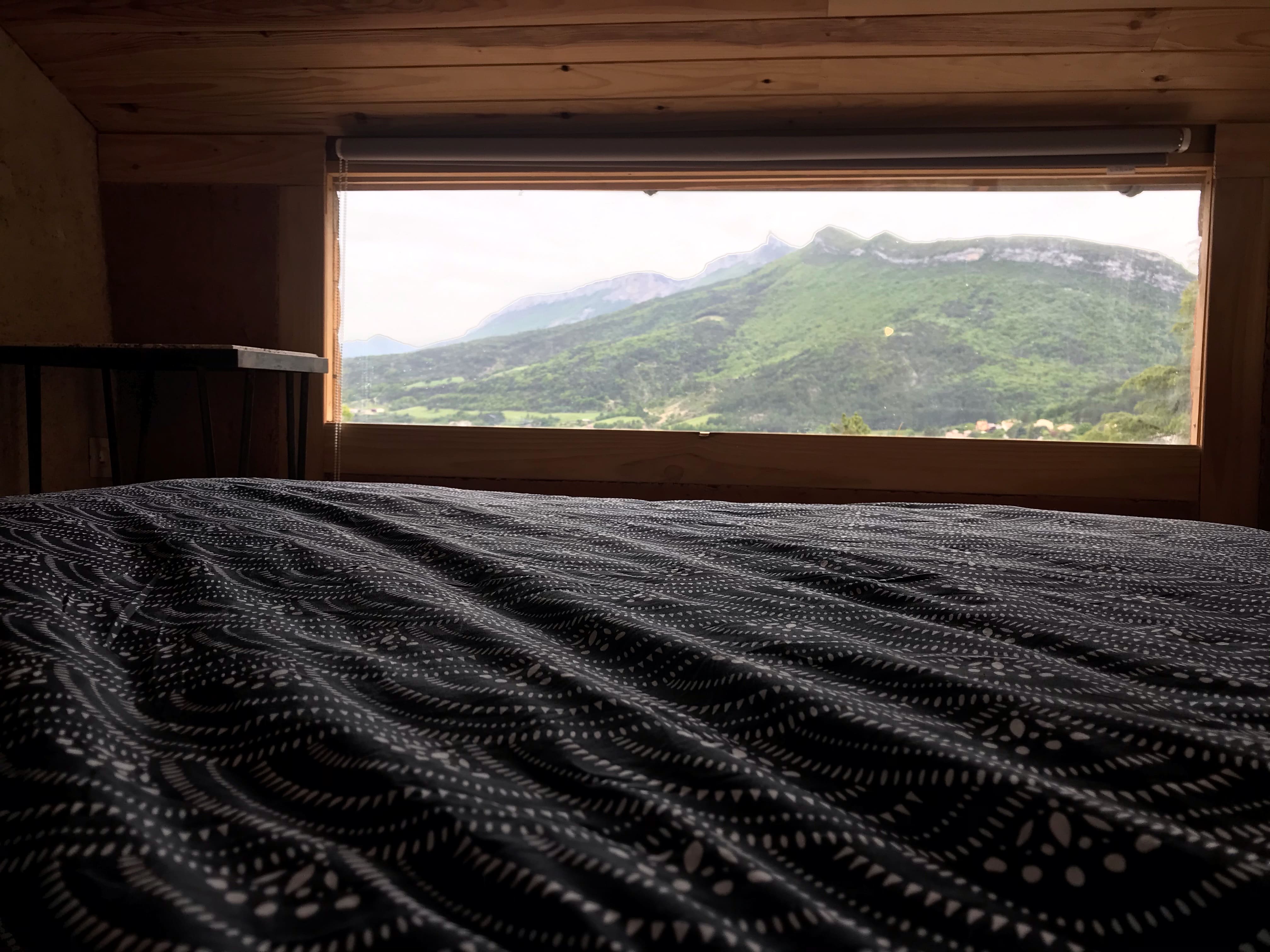 Séjournez dans un moulin enchanteur en Provence-Alpes-Côte d'Azur à Serres — vue intérieure