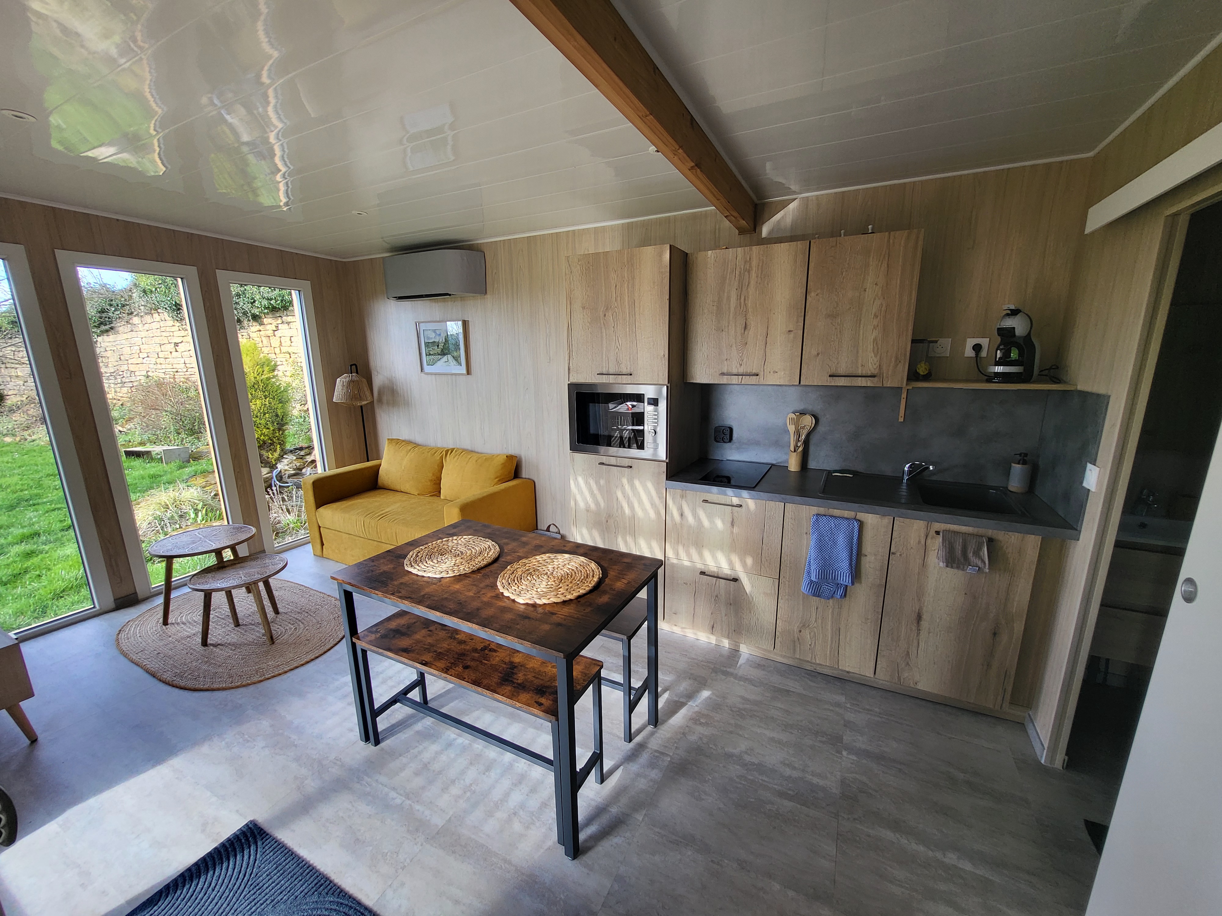 La Cabane des folies — Cabane avec spa à Montmédy à Montmédy — salle de bain