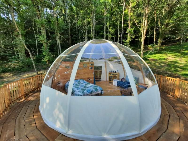 Le Dôme à Marie — Dôme géodésique avec vue panoramique à Tarn à Albi — chambre