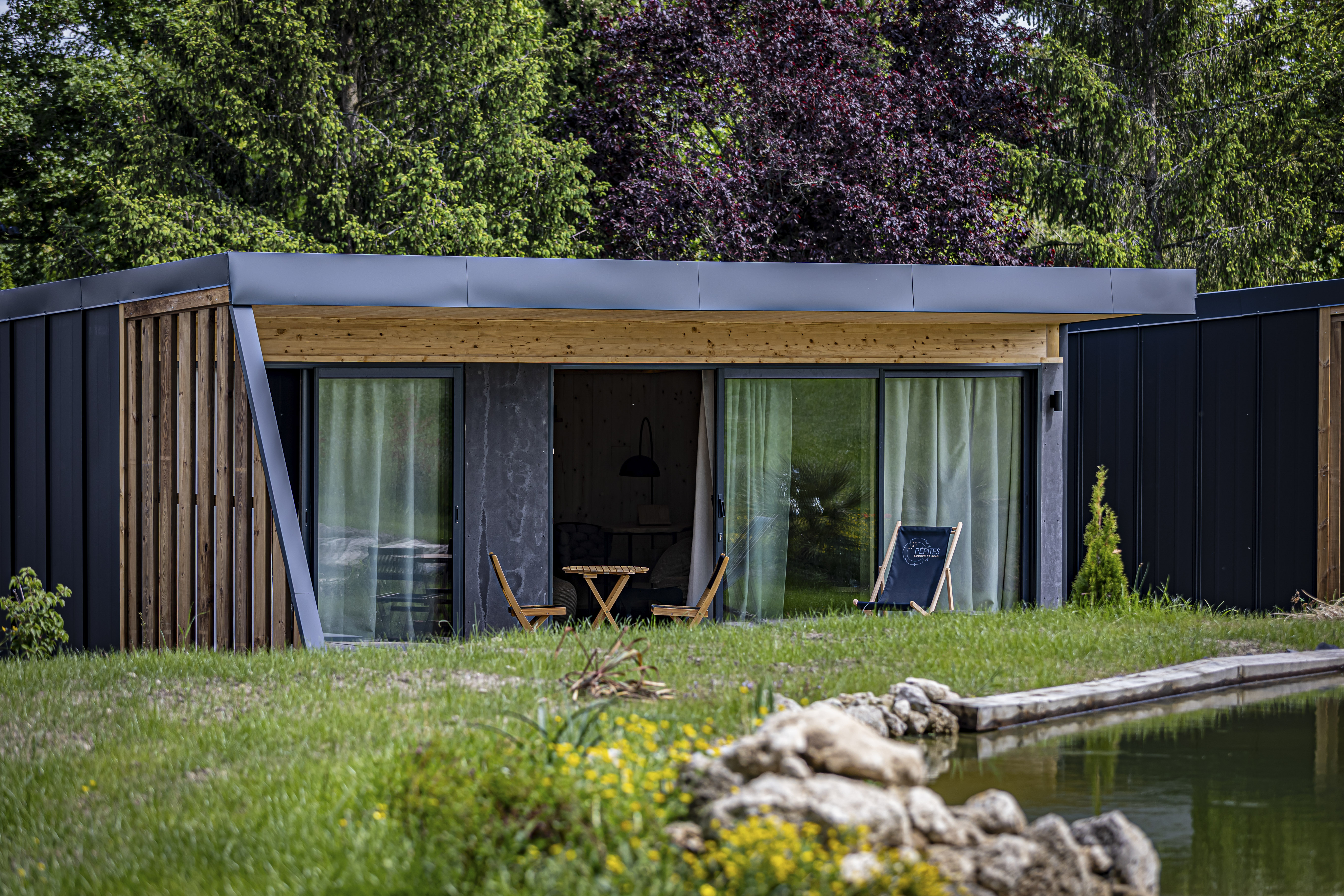 Pépites Lodges et Spas Lodge 2 Exclusif — Ecolodge avec spa privatif à Allier