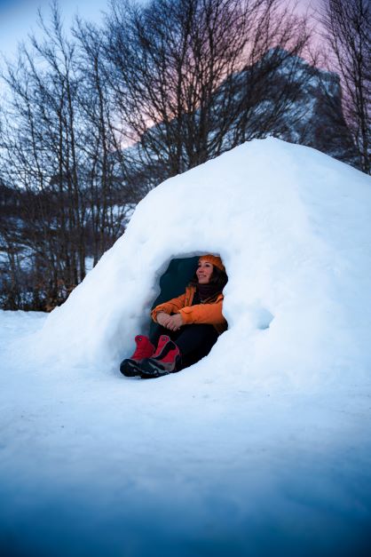 Igloo en formule tout inclus : une expérience immersive en Aquitaine à Gourette — chambre