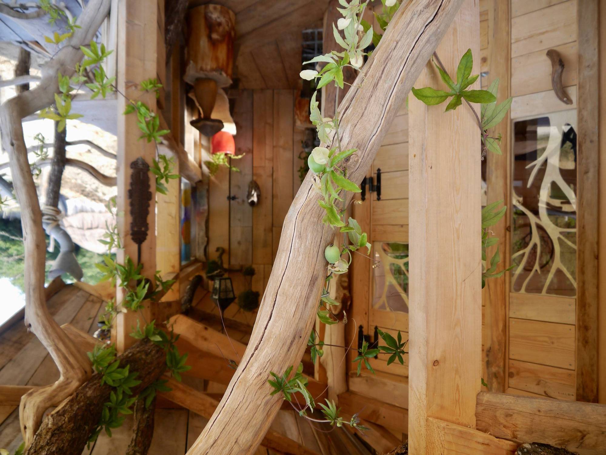 Gaia : une cabane végétalisée au cœur de la Lorraine à Vittel — espace de vie