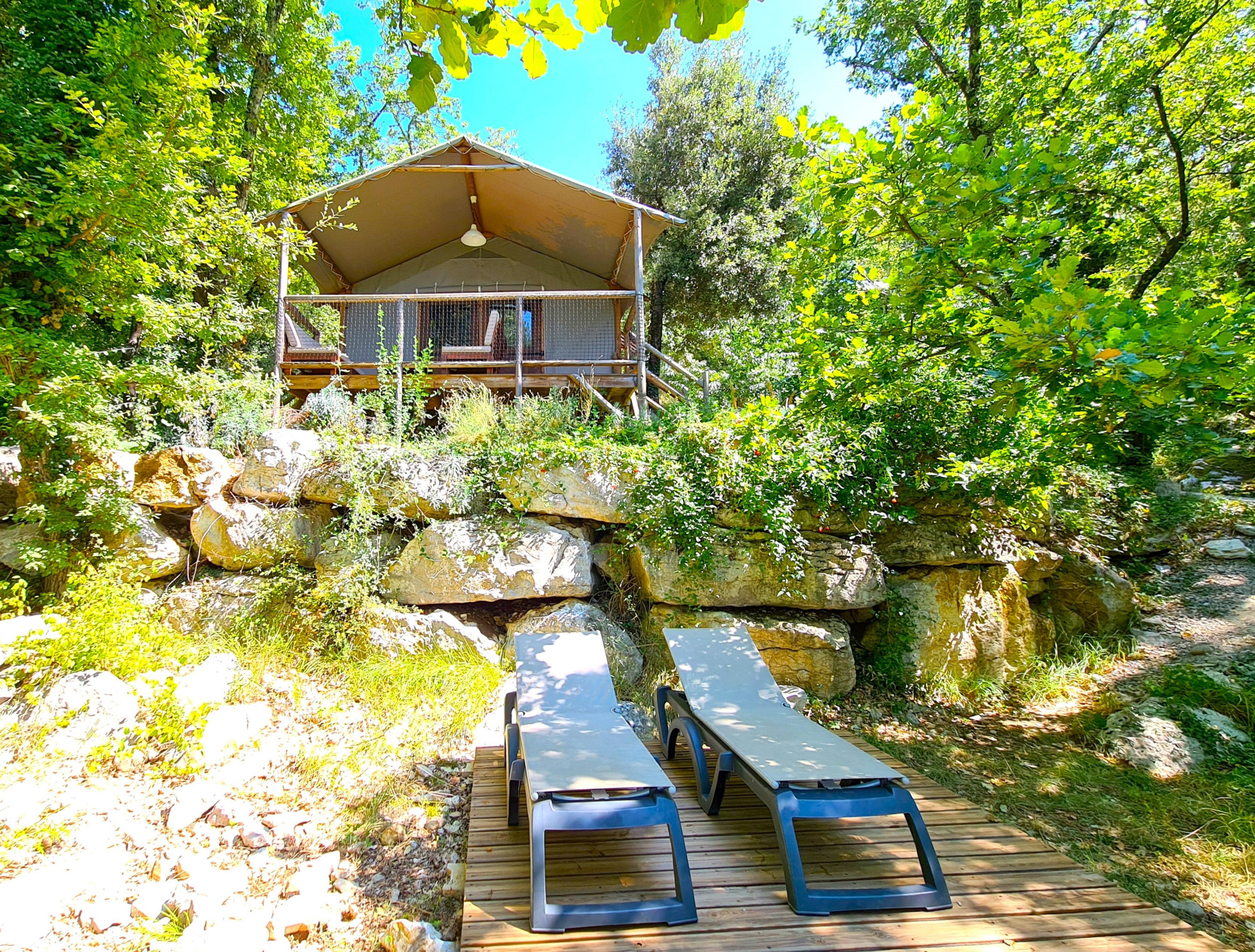 La Frigoule : un écolodge enchanteur en Rhône-Alpes — Chalet à Balazuc