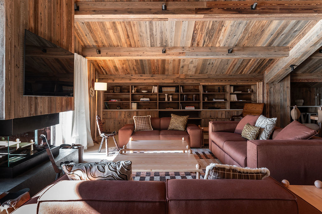 Suite Joly — Chalet privé avec spa à Mont d'Arbois (Haute-Savoie) à Saint-Gervais-les-Bains — vue intérieure