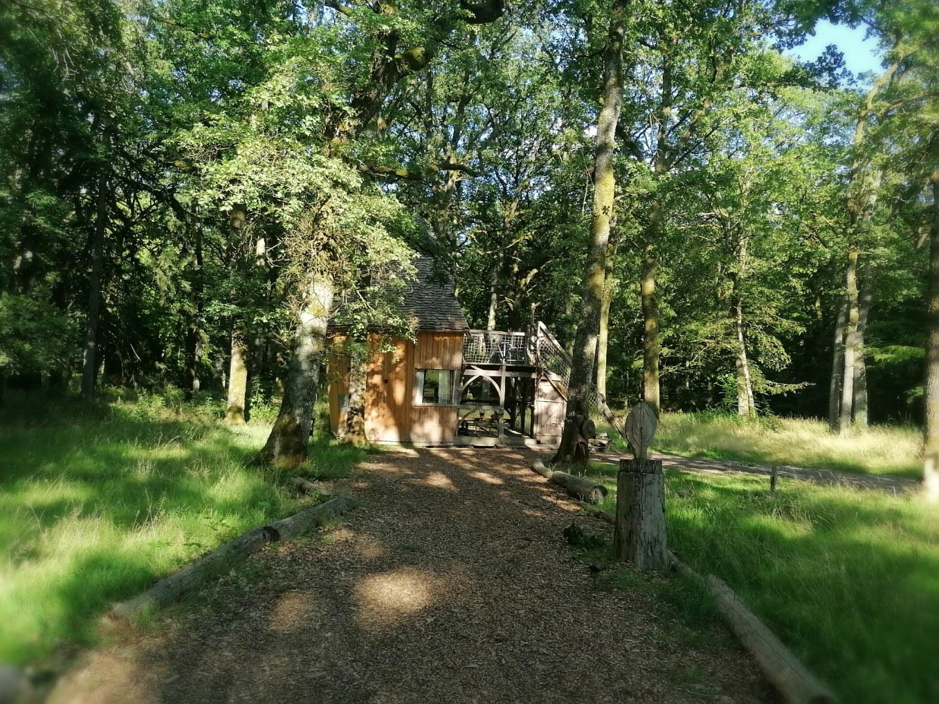 Cinderella : une cabane enchantée en Lorraine à Vittel — vue intérieure