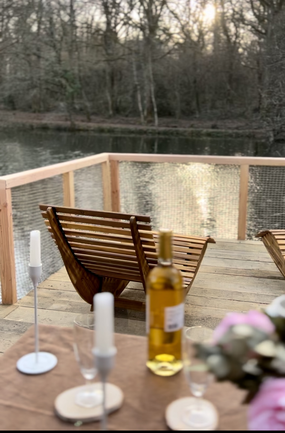 Nymphea & Spa : une cabane sur pilotis pour une évasion romantique à Malicornay — cuisine